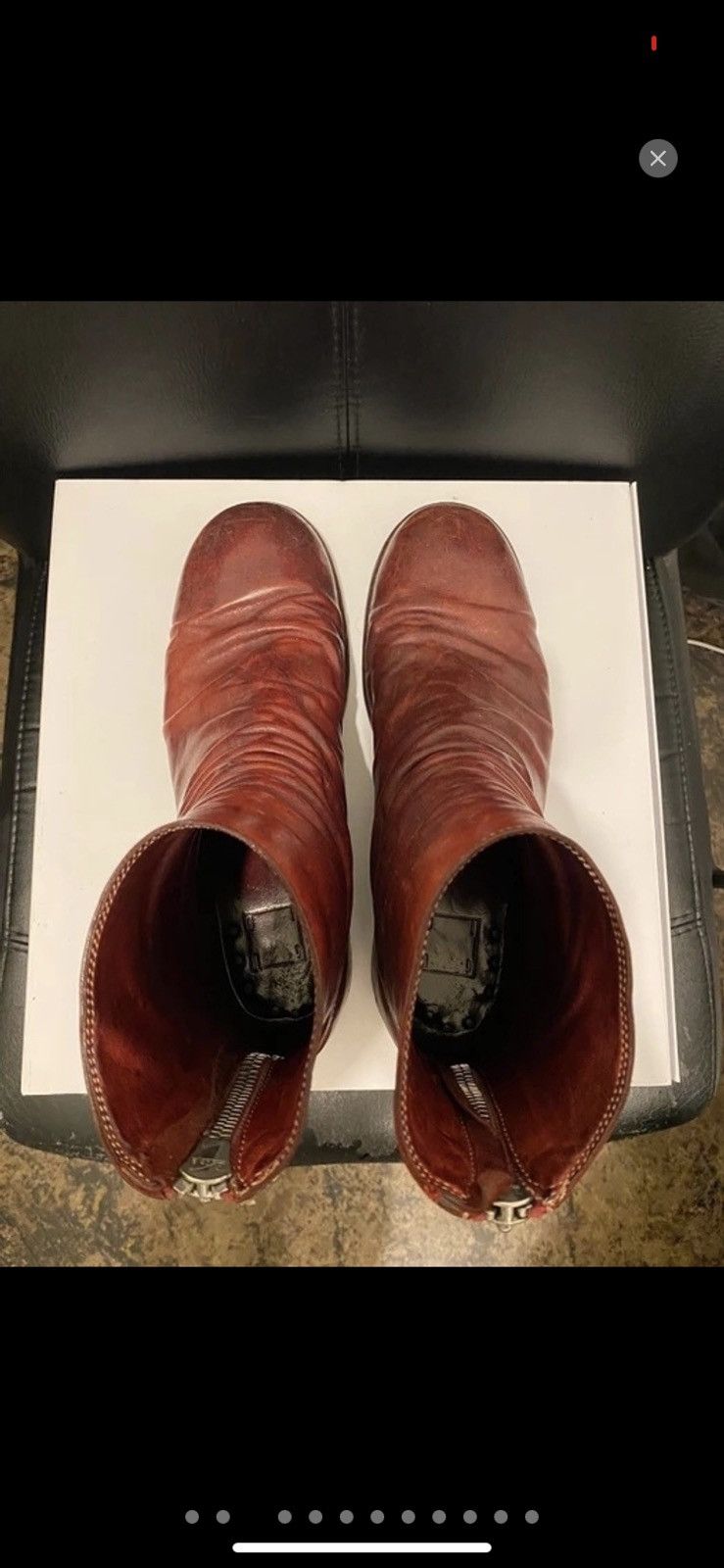 Guidi Guidi backzips oxblood. For specified buyer Size US 11 / EU 44 - 3 Thumbnail