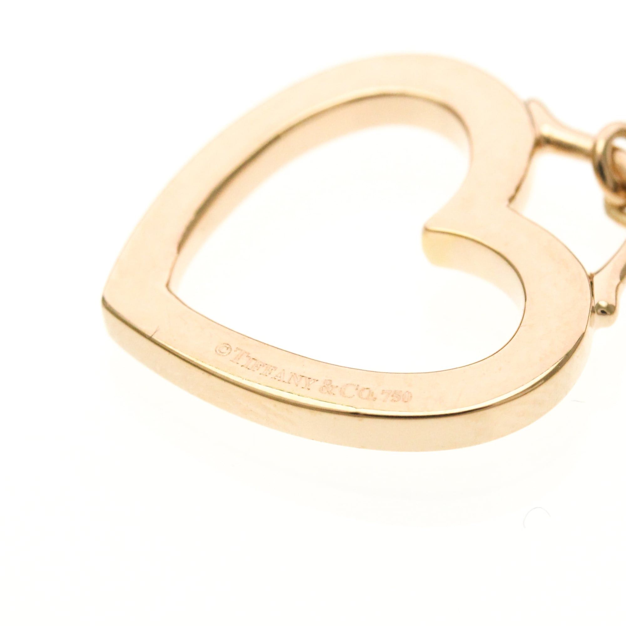 Tiffany & Co. Tiffany Sentimental Heart Necklace Pink Gold (18K) No Stone Men,Women Fashion Pendant Necklace (Pink Gold) Size ONE SIZE - 7 Thumbnail