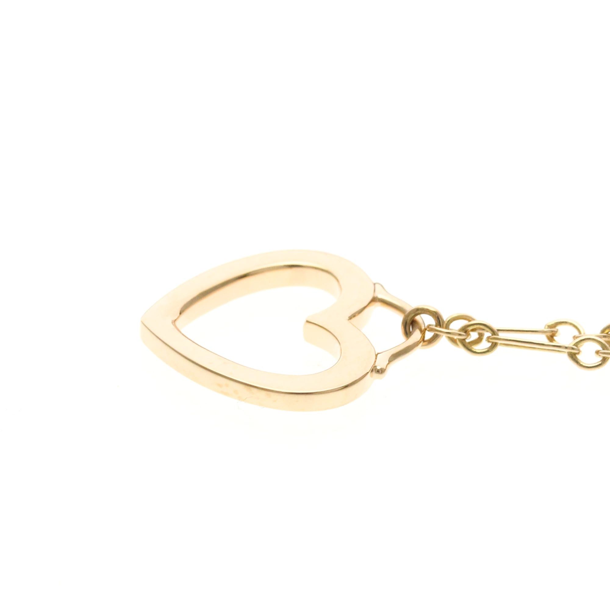 Tiffany & Co. Tiffany Sentimental Heart Necklace Pink Gold (18K) No Stone Men,Women Fashion Pendant Necklace (Pink Gold) Size ONE SIZE - 3 Thumbnail