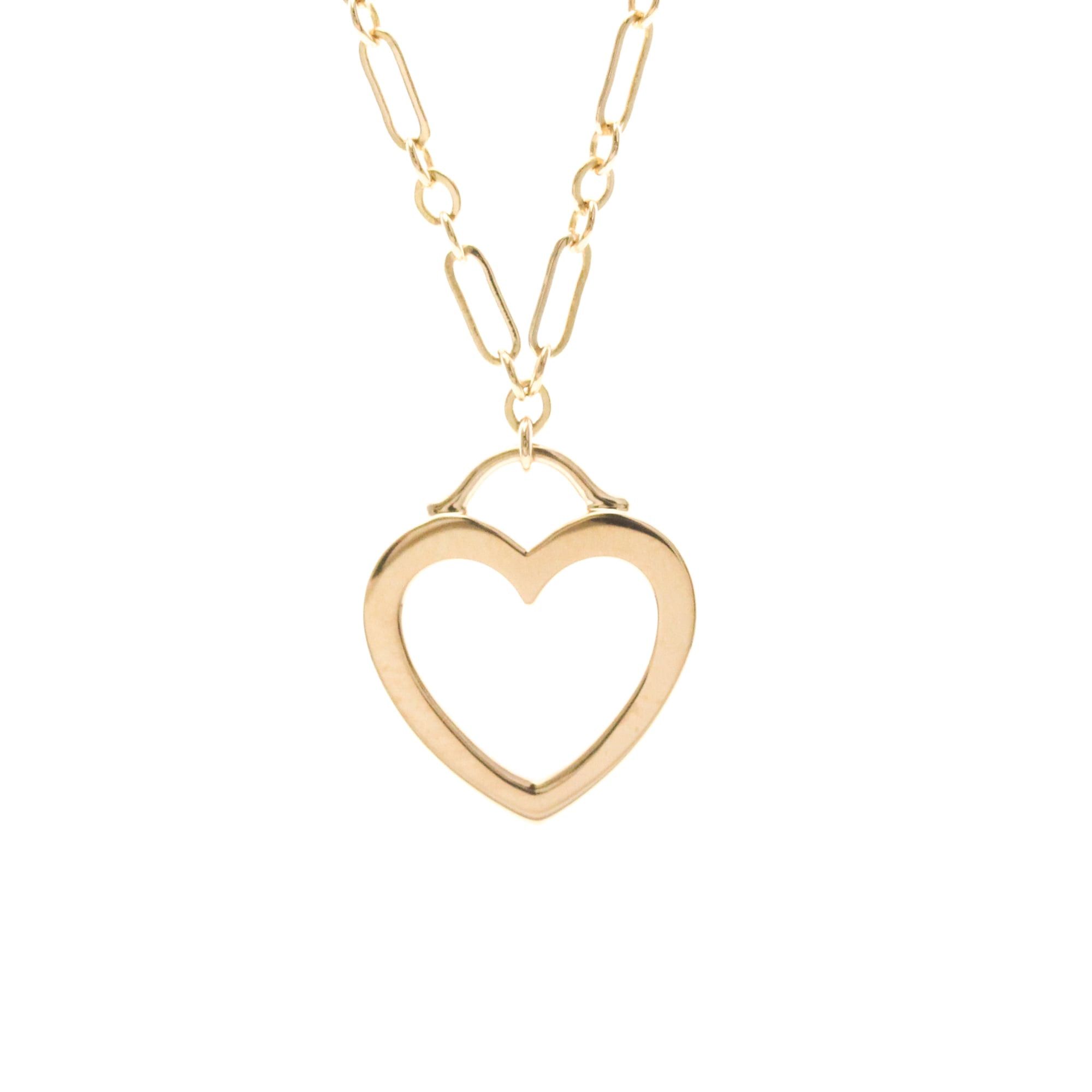 Tiffany & Co. Tiffany Sentimental Heart Necklace Pink Gold (18K) No Stone Men,Women Fashion Pendant Necklace (Pink Gold) Size ONE SIZE - 2 Thumbnail