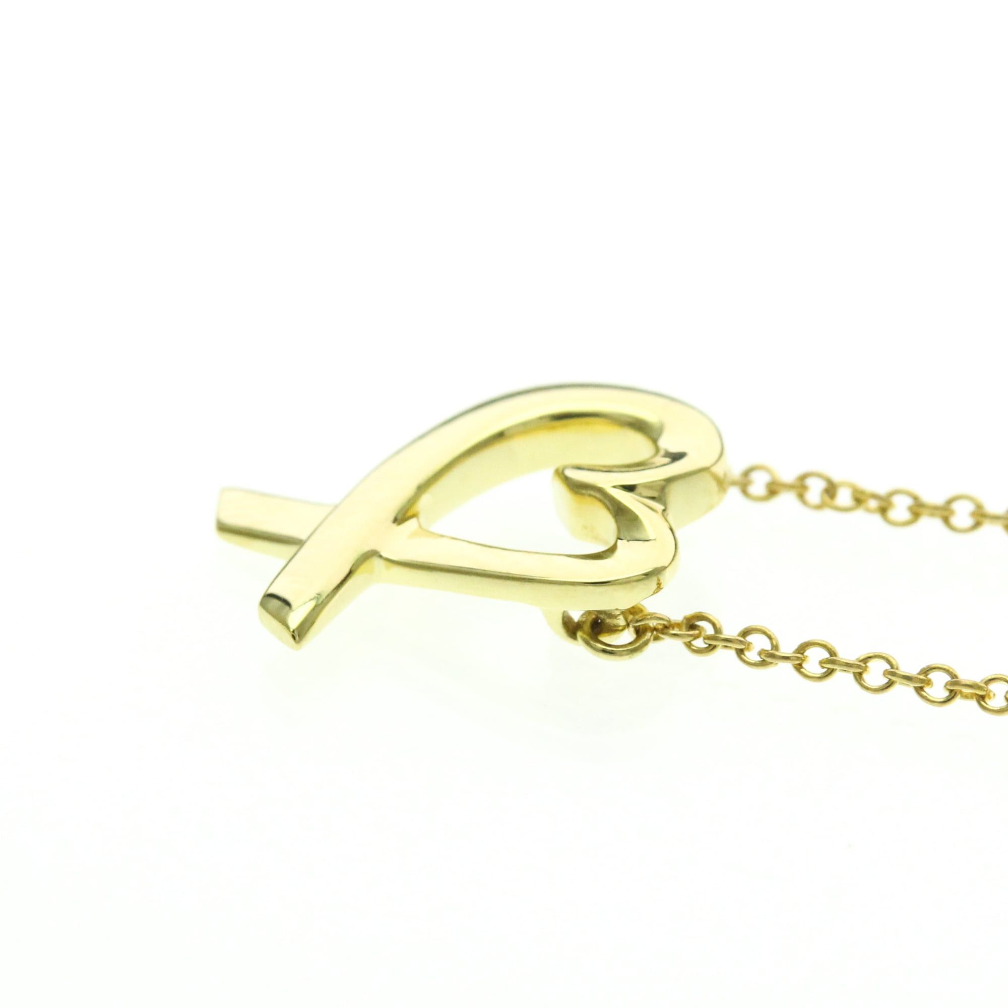Tiffany & Co. Tiffany Loving Heart Necklace Yellow Gold (18K) No Stone Men,Women Fashion Pendant Necklace (Gold) Size ONE SIZE - 3 Thumbnail