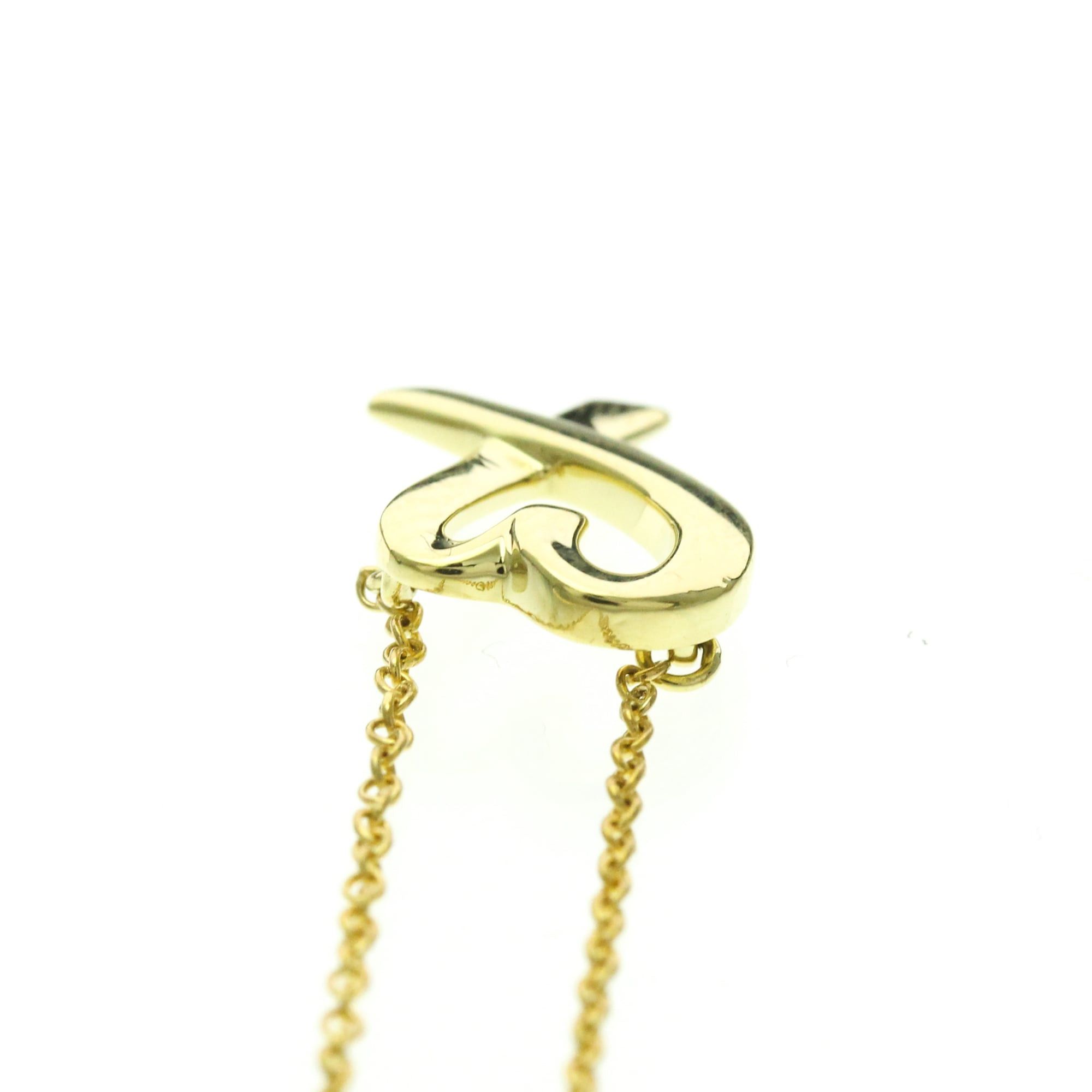 Tiffany & Co. Tiffany Loving Heart Necklace Yellow Gold (18K) No Stone Men,Women Fashion Pendant Necklace (Gold) Size ONE SIZE - 6 Thumbnail