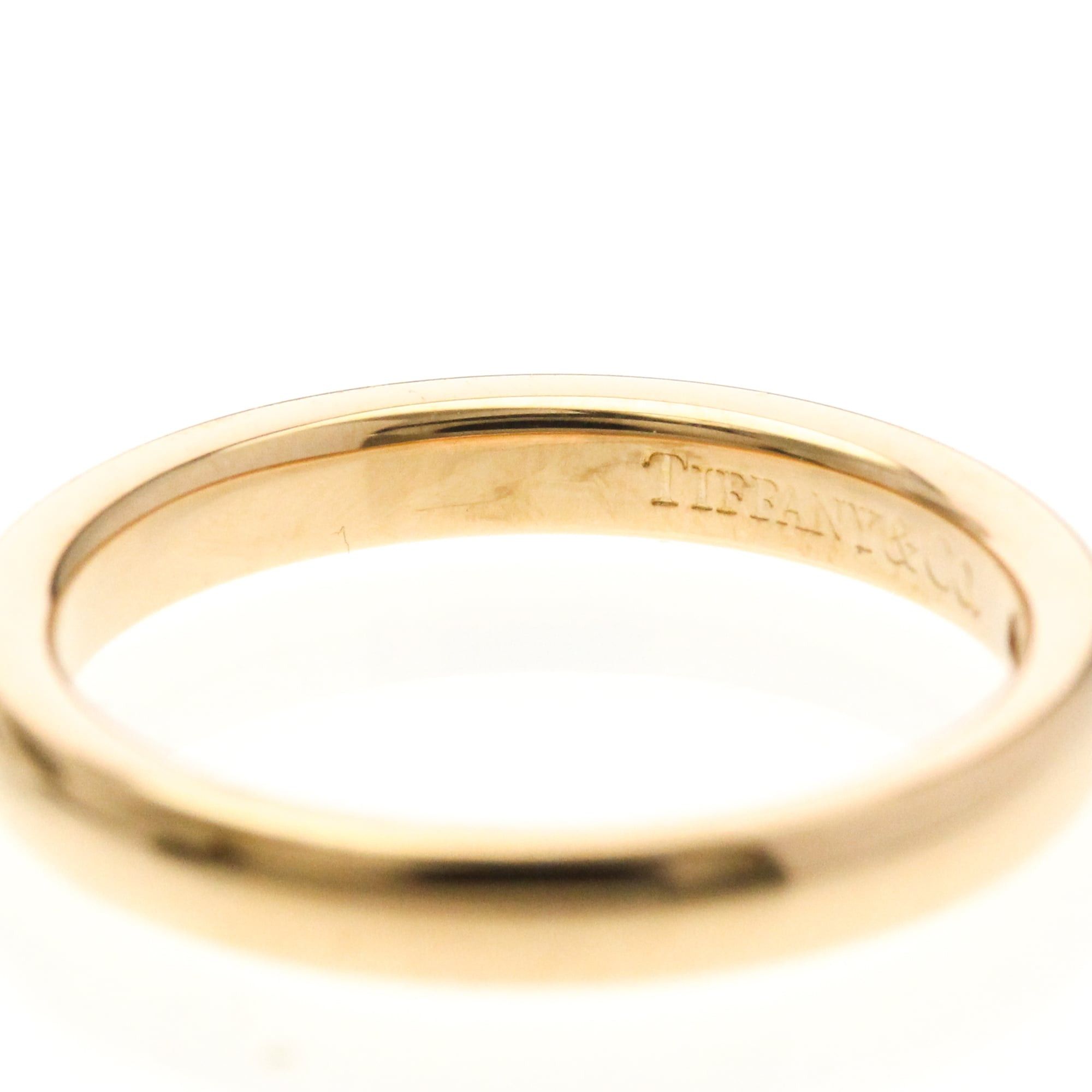 Tiffany & Co. Tiffany Stacking Band Ring 1P Diamond Pink Gold (18K) Fashion Diamond Band Ring Pink Gold Size ONE SIZE - 8 Thumbnail