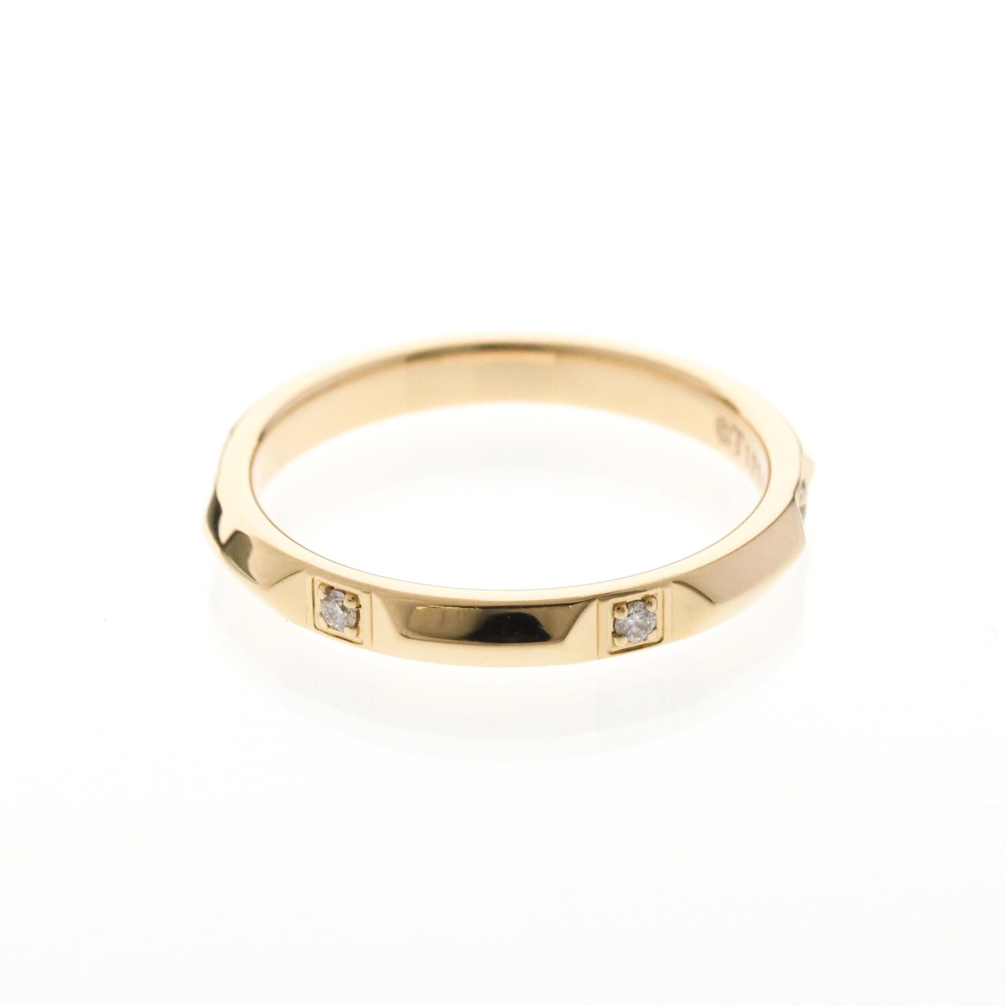 Tiffany & Co. Tiffany True Band Ring Diamond Pink Gold (18K) Fashion Diamond Band Ring Pink Gold Size ONE SIZE - 2 Thumbnail