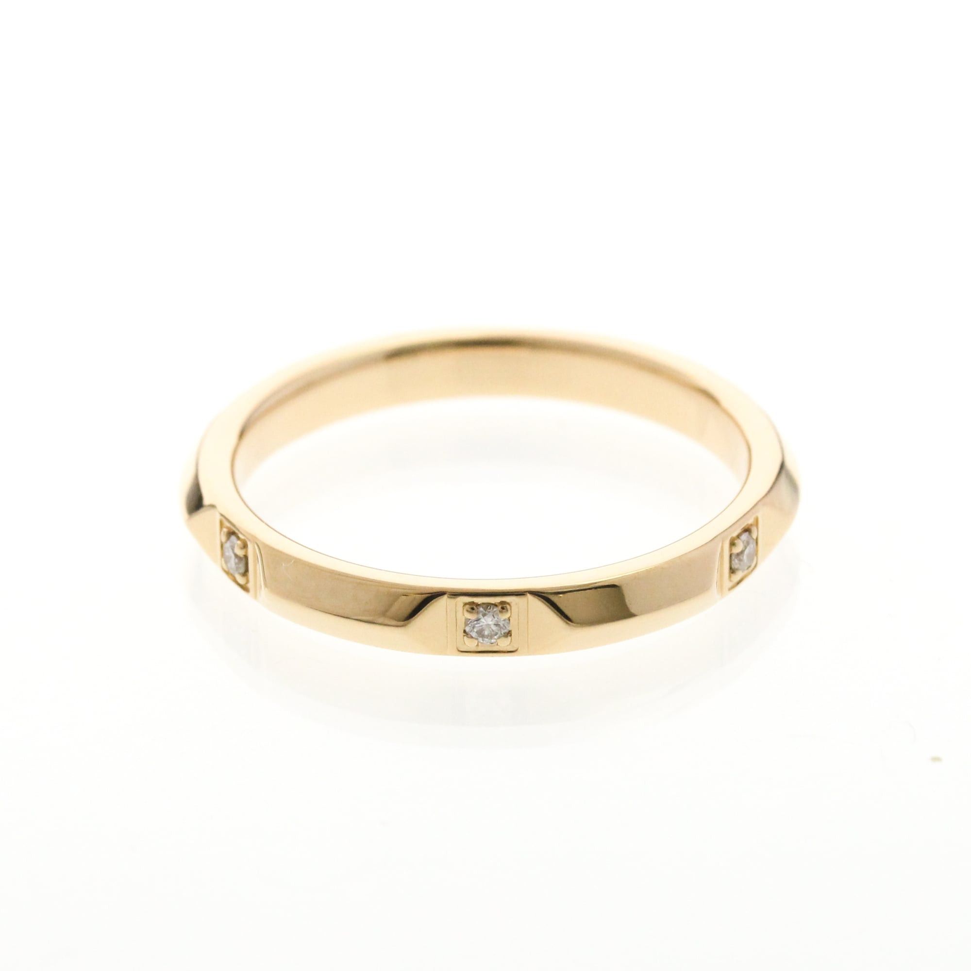 Tiffany & Co. Tiffany True Band Ring Diamond Pink Gold (18K) Fashion Diamond Band Ring Pink Gold Size ONE SIZE - 3 Thumbnail