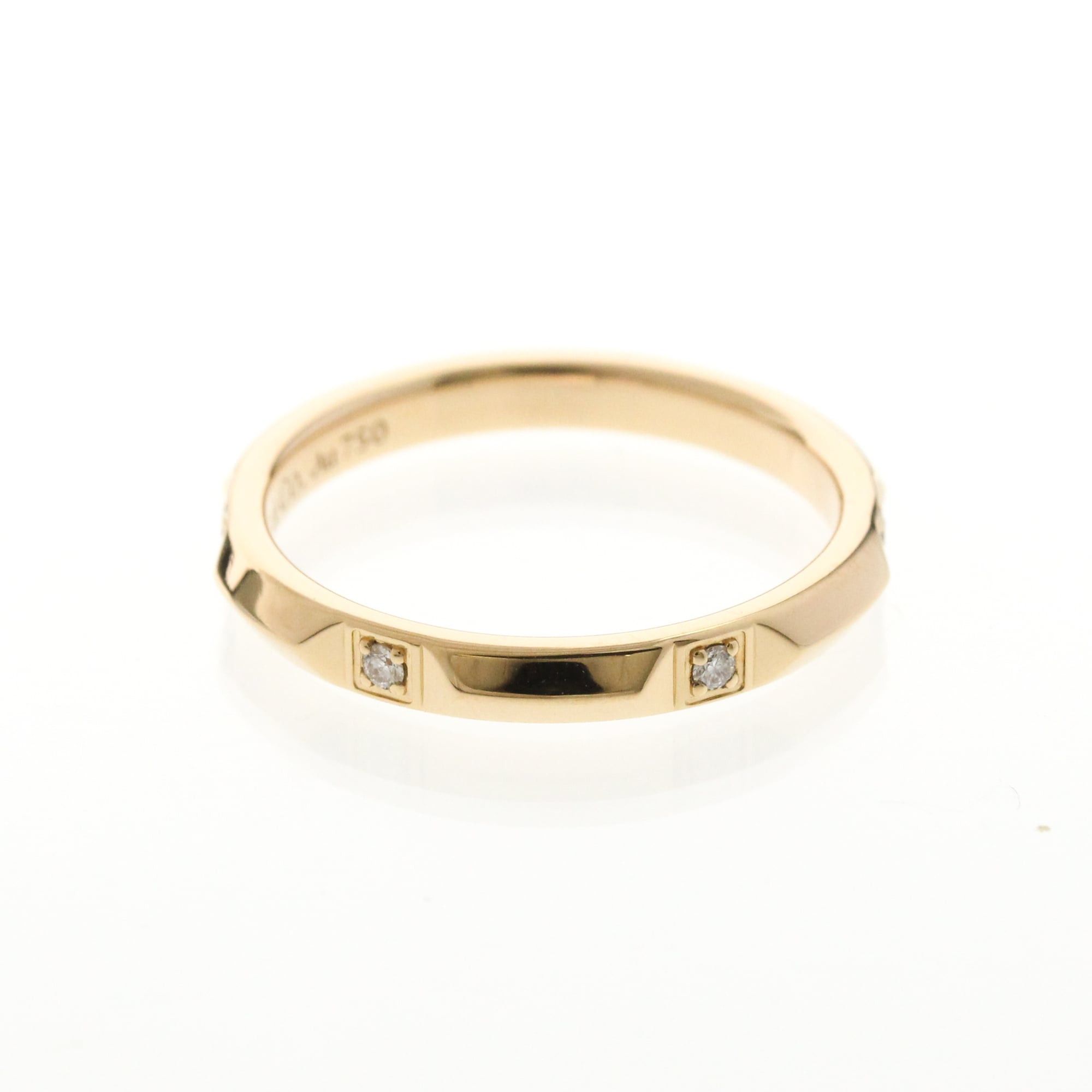 Tiffany & Co. Tiffany True Band Ring Diamond Pink Gold (18K) Fashion Diamond Band Ring Pink Gold Size ONE SIZE - 4 Thumbnail