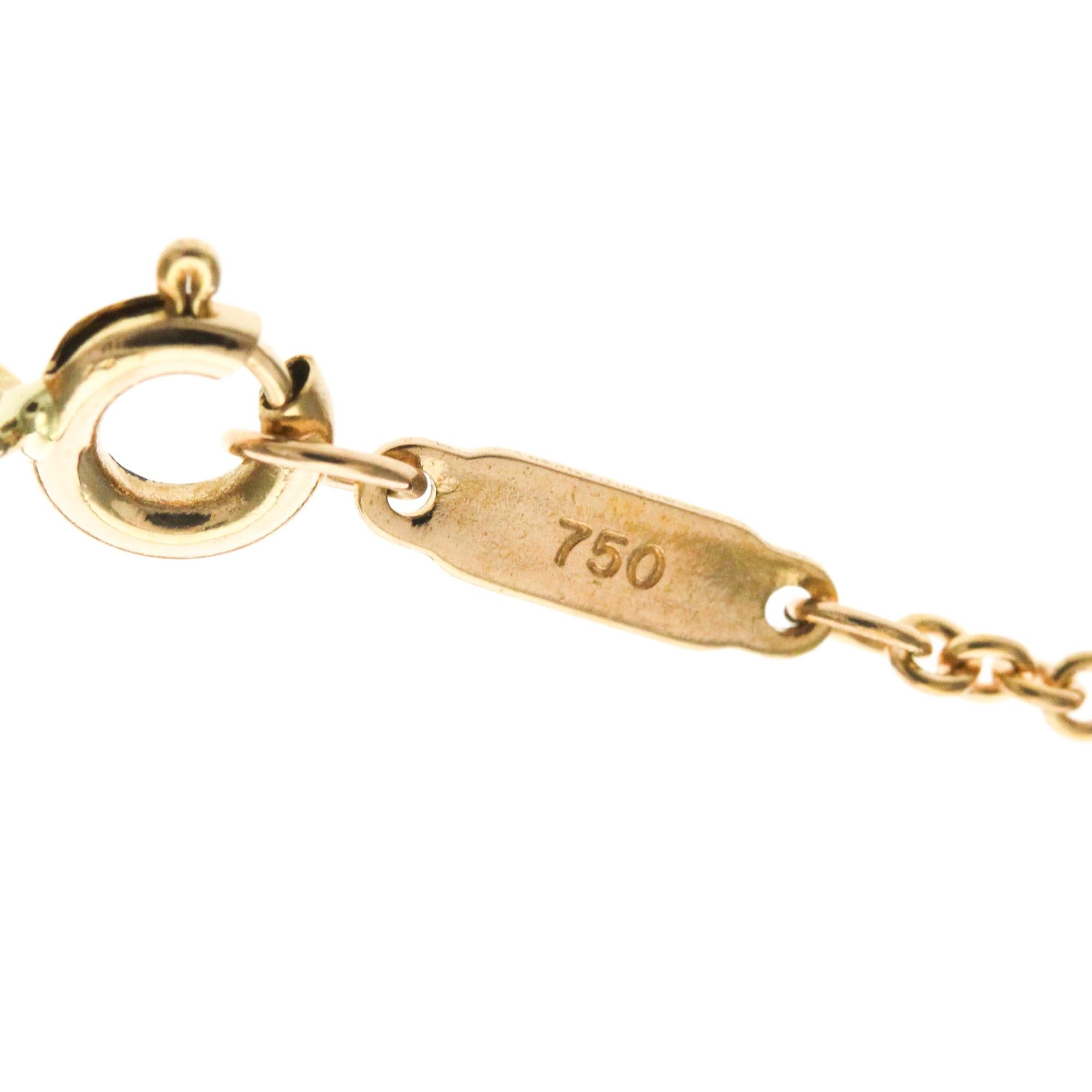Tiffany & Co. Tiffany Return To Tiffany Pink Gold (18K) Mother Of Pearl Women,Men Fashion Pendant Necklace (Pink Gold) Size ONE SIZE - 12 Thumbnail
