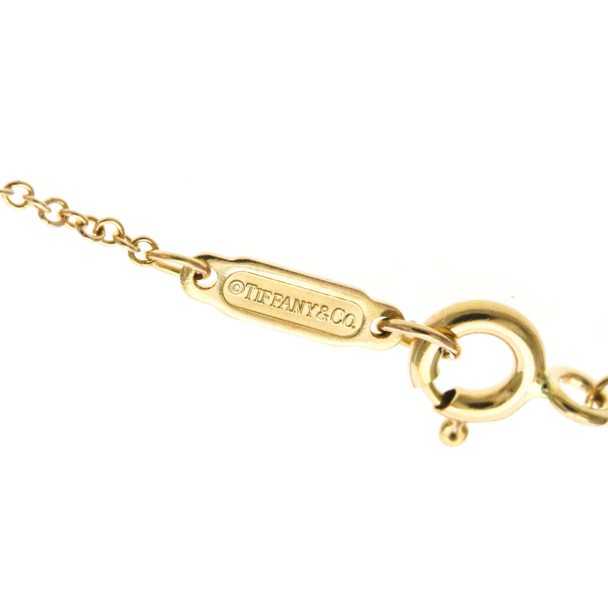 Tiffany & Co. Tiffany Heart Key Diamond Necklace Pink Gold (18K) Diamond Men,Women Fashion Pendant Necklace (Pink Gold) Size ONE SIZE - 11 Thumbnail