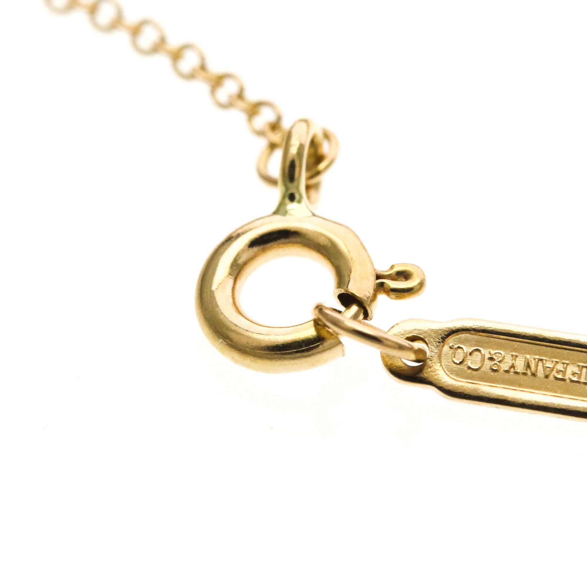 Tiffany & Co. Tiffany Heart Key Diamond Necklace Pink Gold (18K) Diamond Men,Women Fashion Pendant Necklace (Pink Gold) Size ONE SIZE - 12 Thumbnail