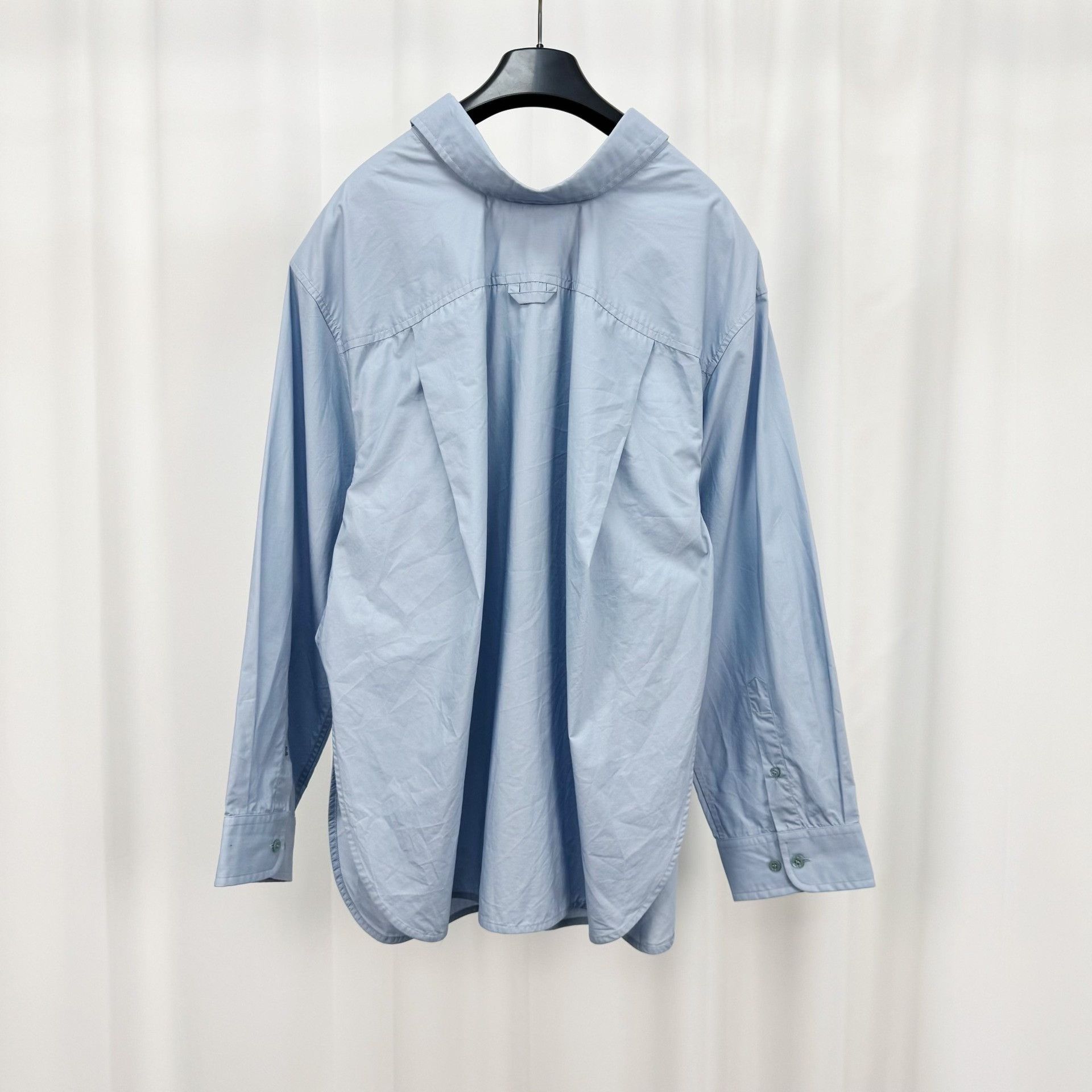 Balenciaga Balenciaga Embroidered Logo Button Up Shirt 36 Size US S / EU 44-46 / 1 - 3 Thumbnail