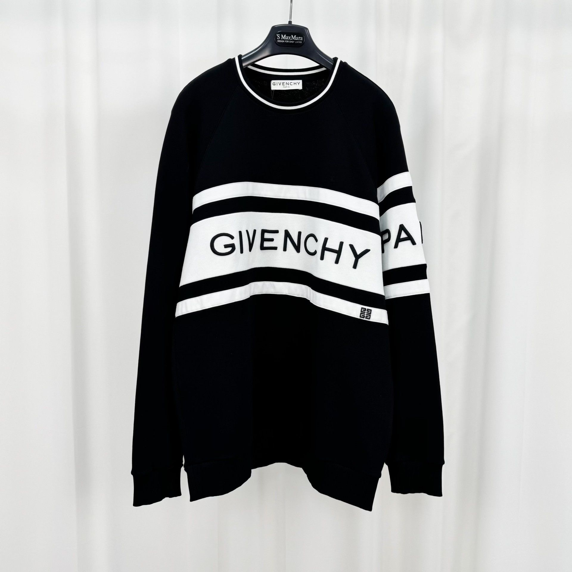 Givenchy Givenchy Embroidered Logo Sweatshirt L Size US L / EU 52-54 / 3 - 2 Thumbnail