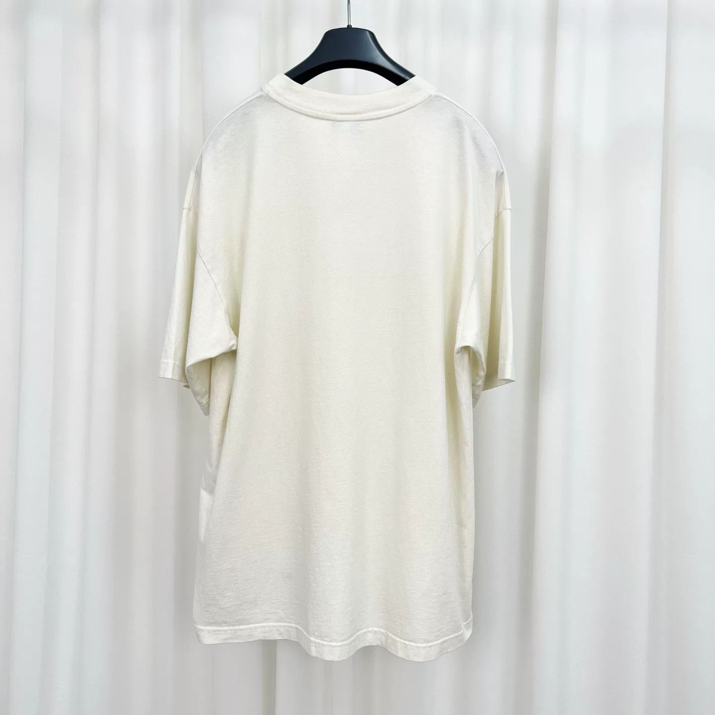 Balenciaga Balenciaga Embroidered Hem Logo T-Shirt Size XS Size US XS / EU 42 / 0 - 3 Thumbnail