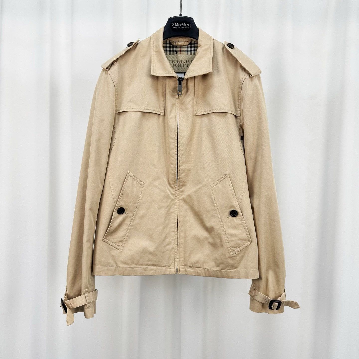 Burberry Burberry Check Lined Zip Jacket Size S Size US S / EU 44-46 / 1 - 2 Thumbnail