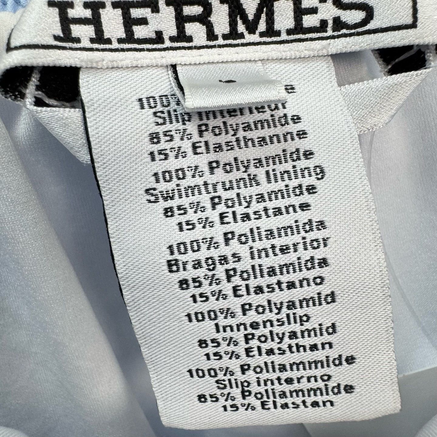 Hermes Hermes Blue Swim Shorts Size L Size US 34 / EU 50 - 7 Thumbnail