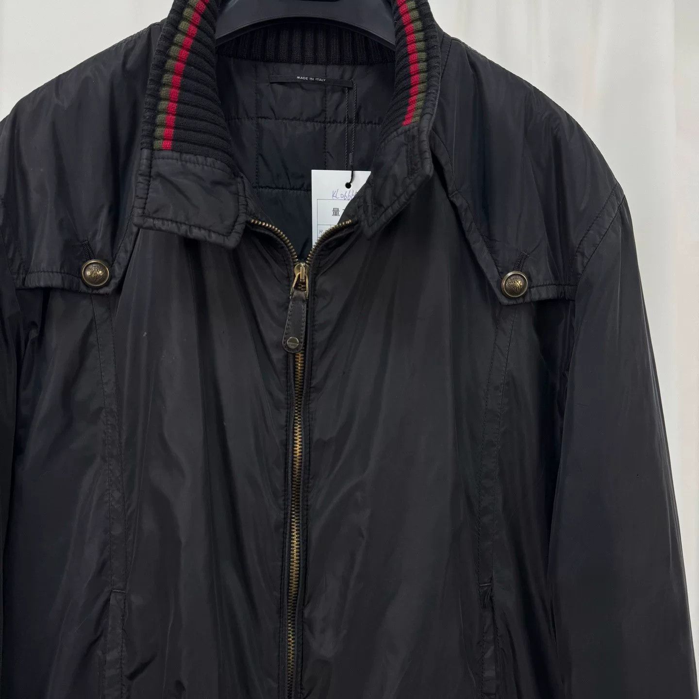 Gucci Gucci Web Stripe Padded Jacket Size 50 Size US M / EU 48-50 / 2 - 4 Thumbnail