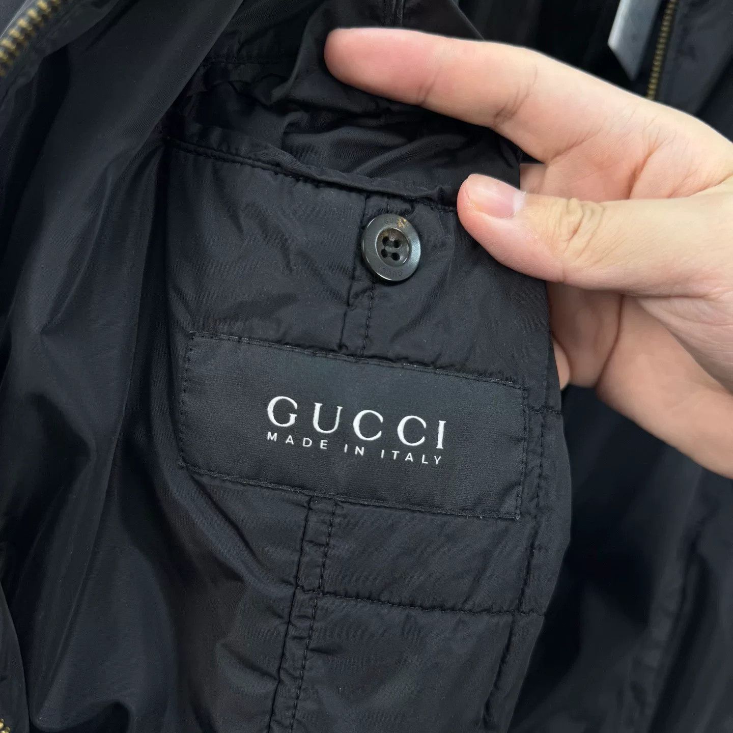 Gucci Gucci Web Stripe Padded Jacket Size 50 Size US M / EU 48-50 / 2 - 7 Thumbnail