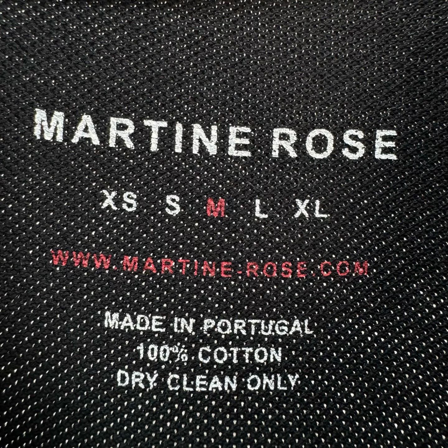 Martine Rose Martine Rose Graphic Print Polo Shirt Size M Size US M / EU 48-50 / 2 - 6 Thumbnail
