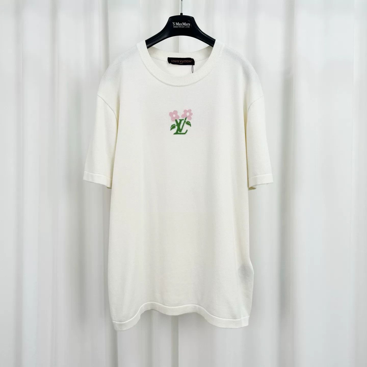 Louis Vuitton Louis Vuitton x Tyler Flower Knit T-Shirt Size L Size US L / EU 52-54 / 3 - 2 Thumbnail