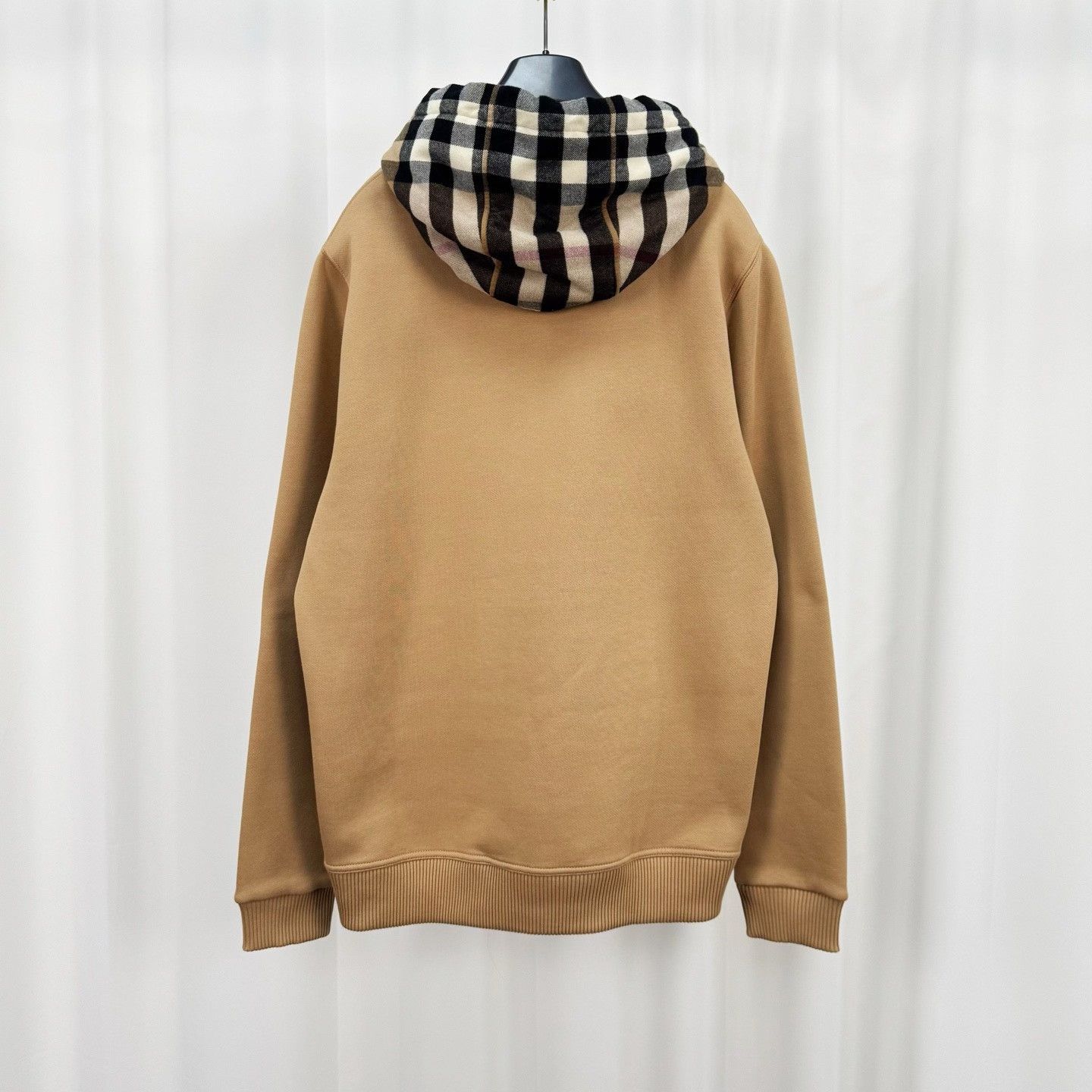 Burberry Burberry Check Lined Hoodie Size S Size US S / EU 44-46 / 1 - 3 Thumbnail