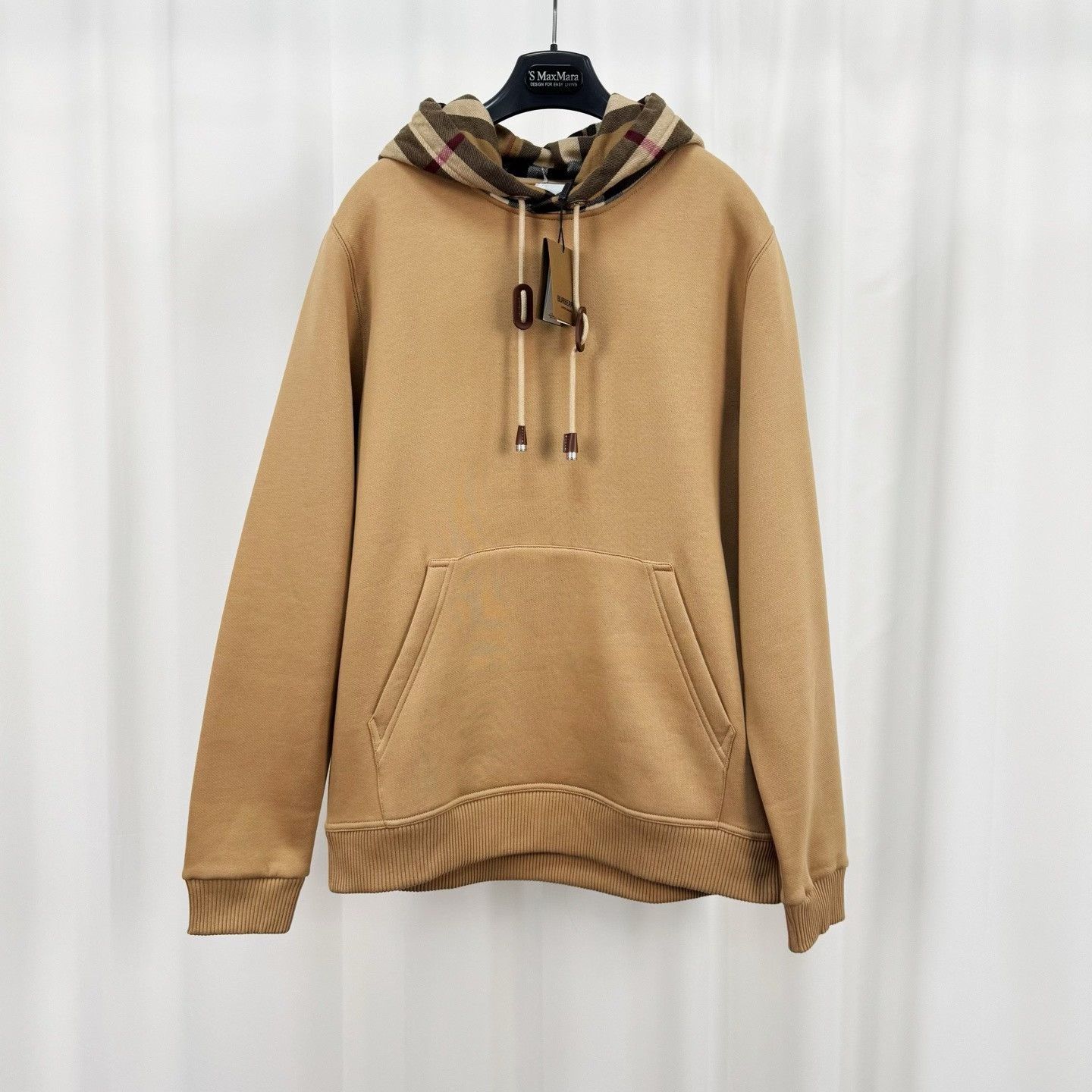 Burberry Burberry Check Lined Hoodie Size S Size US S / EU 44-46 / 1 - 2 Thumbnail