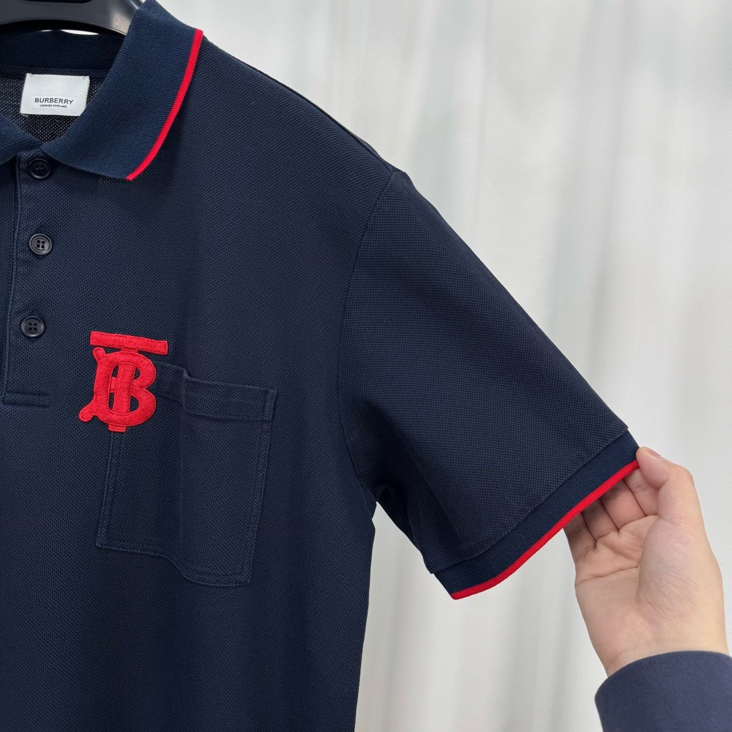 Burberry Burberry TB Logo Embroidered Polo Shirt S Size US S / EU 44-46 / 1 - 5 Thumbnail