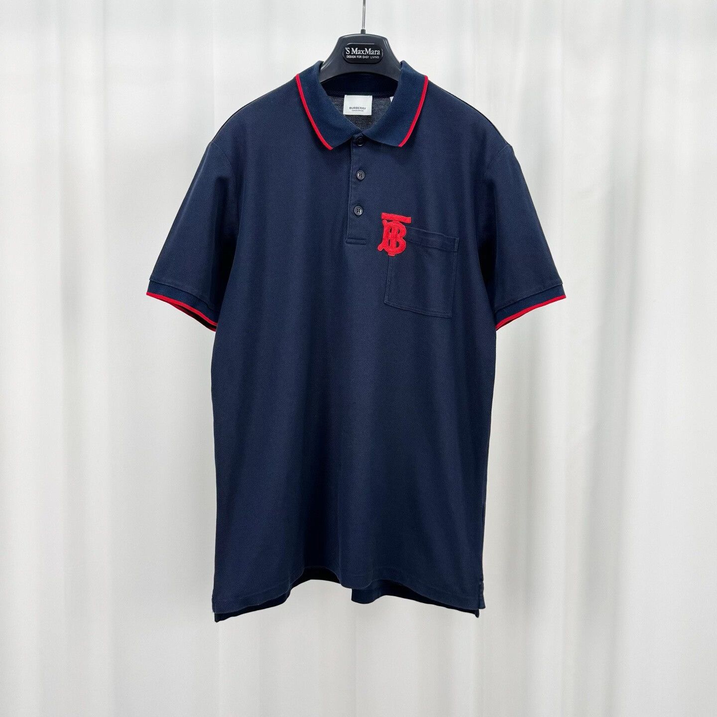 Burberry Burberry TB Logo Embroidered Polo Shirt S Size US S / EU 44-46 / 1 - 2 Thumbnail