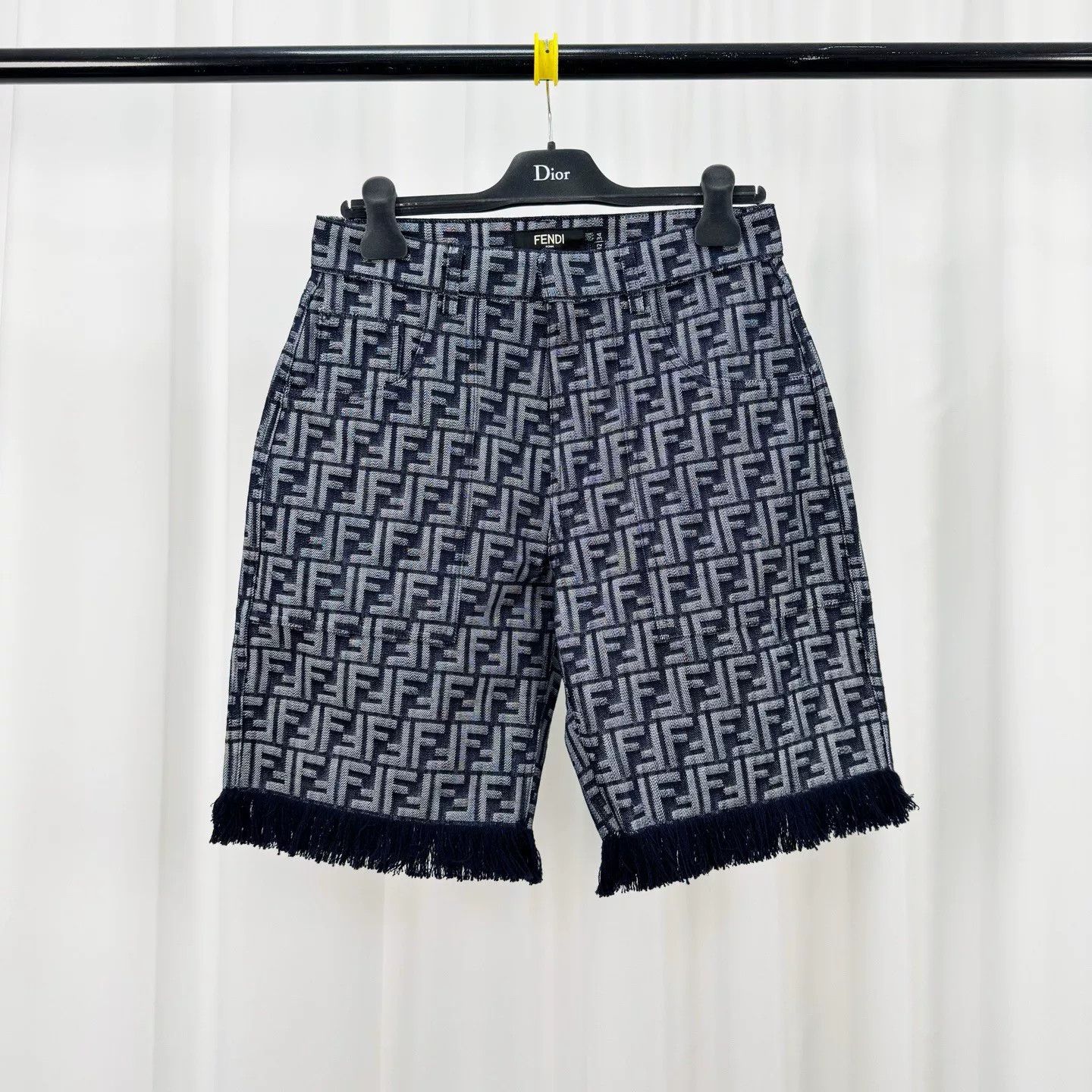 Fendi Fendi Monogram Denim Shorts Size 32 Size US 32 / EU 48 - 2 Thumbnail