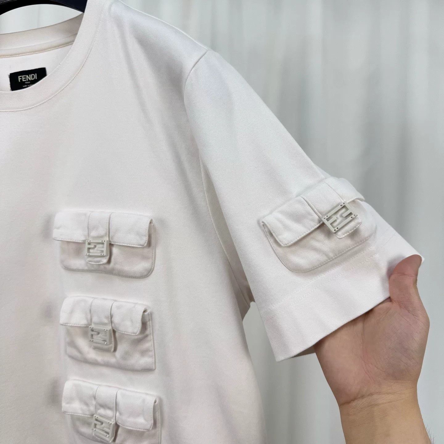 Fendi Fendi Multi-Pocket Utility T-Shirt M Size US M / EU 48-50 / 2 - 5 Thumbnail