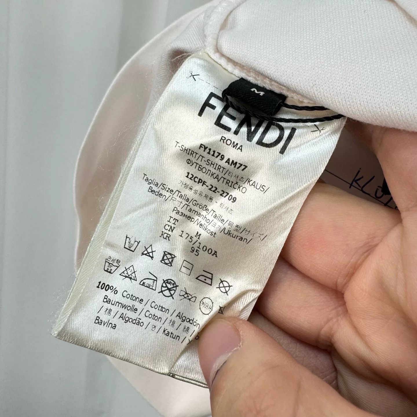 Fendi Fendi Multi-Pocket Utility T-Shirt M Size US M / EU 48-50 / 2 - 8 Thumbnail