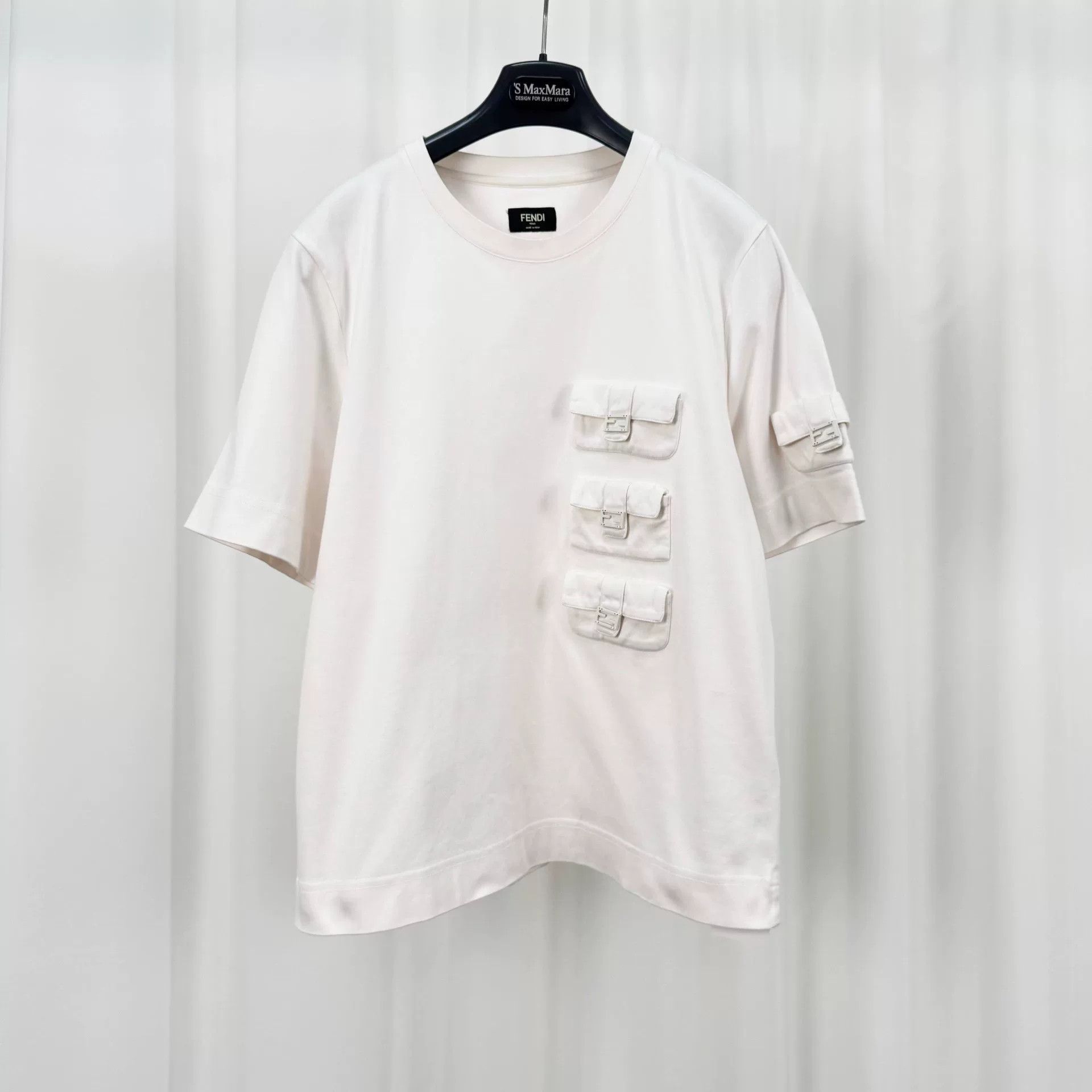 Fendi Fendi Multi-Pocket Utility T-Shirt M Size US M / EU 48-50 / 2 - 2 Thumbnail