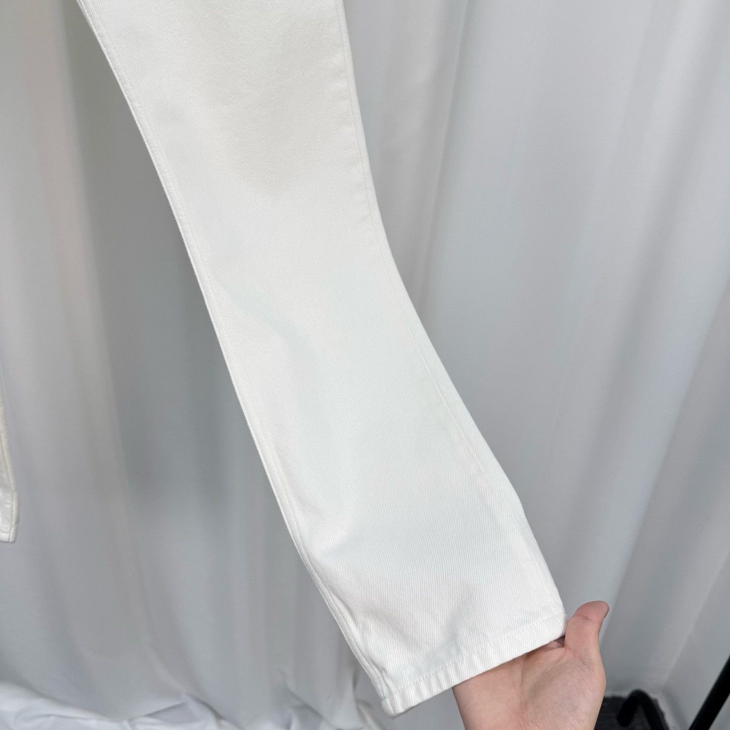 Balenciaga Balenciaga White Denim Jeans Size 26 Size US 26 / EU 42 - 6 Thumbnail