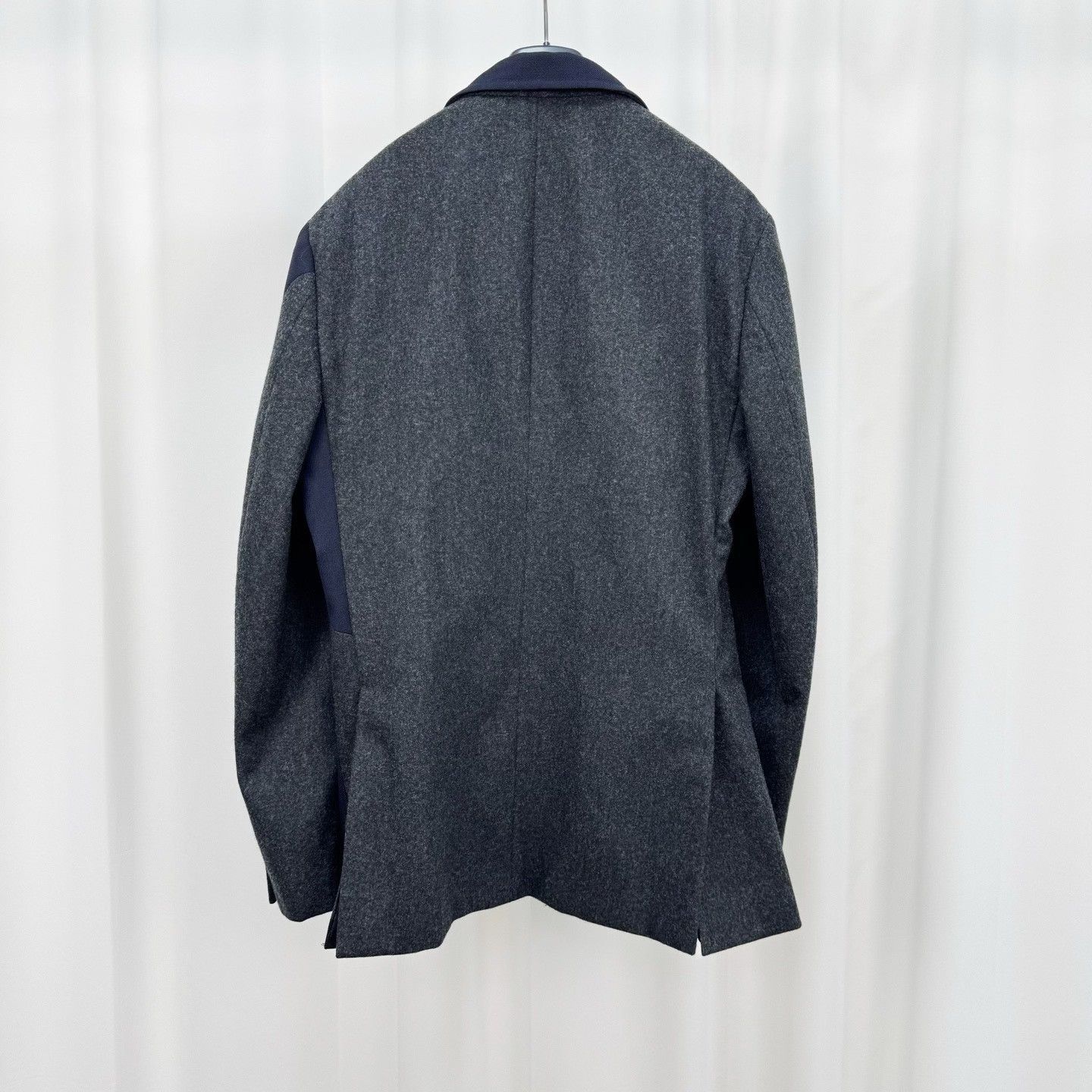 Hermes Hermes Panelled Wool Blazer Size 50 Size 40R - 3 Thumbnail