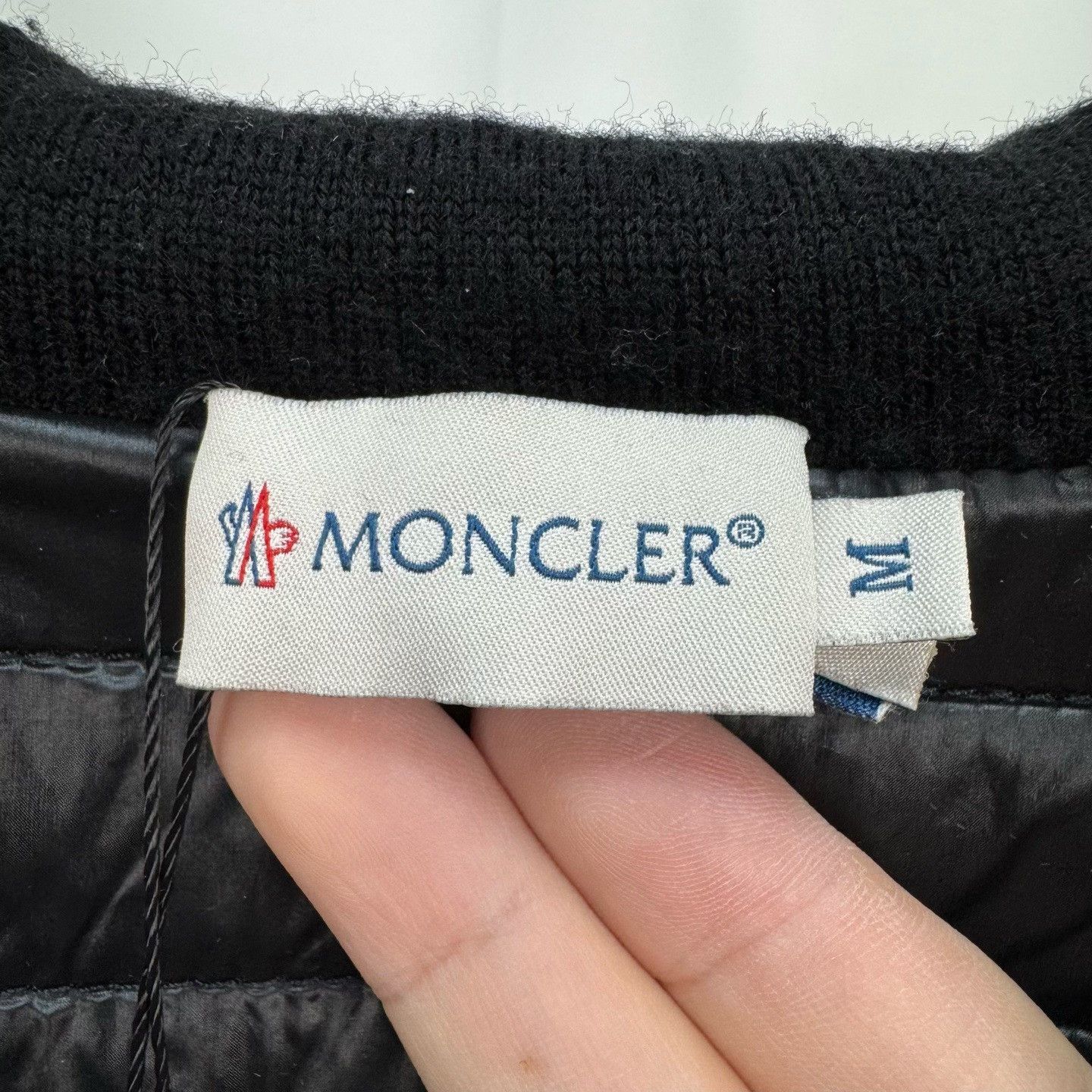 Moncler Moncler Knit Hybrid Down Cardigan Jacket Size M Size US M / EU 48-50 / 2 - 6 Thumbnail