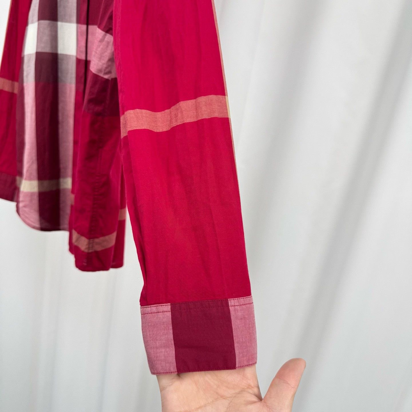 Burberry Burberry Brit Check Long Sleeve Shirt XS Size US XS / EU 42 / 0 - 5 Thumbnail