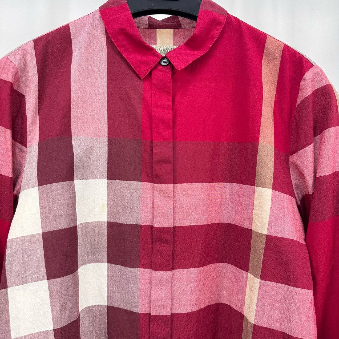 Burberry Burberry Brit Check Long Sleeve Shirt XS Size US XS / EU 42 / 0 - 4 Thumbnail