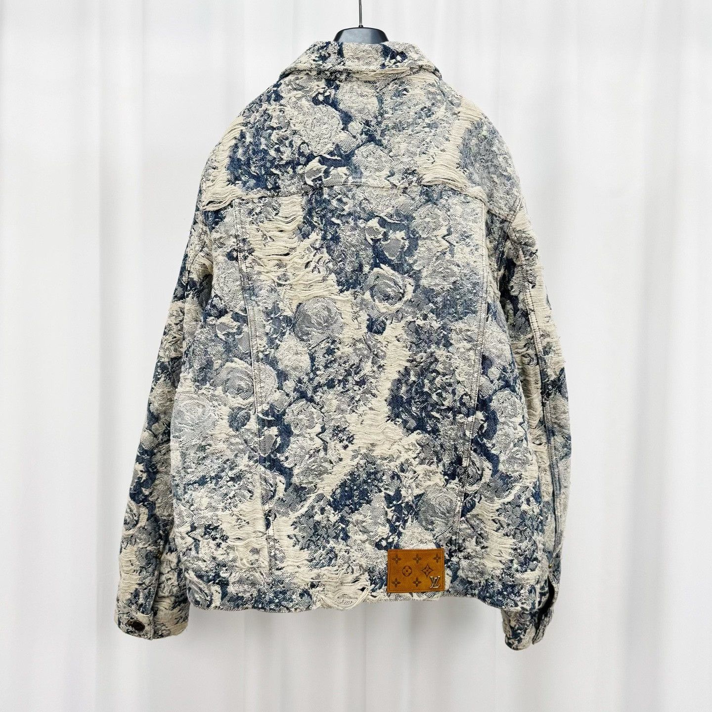Louis Vuitton Louis Vuitton Distressed Floral Denim Jacket 54 Size US L / EU 52-54 / 3 - 3 Thumbnail