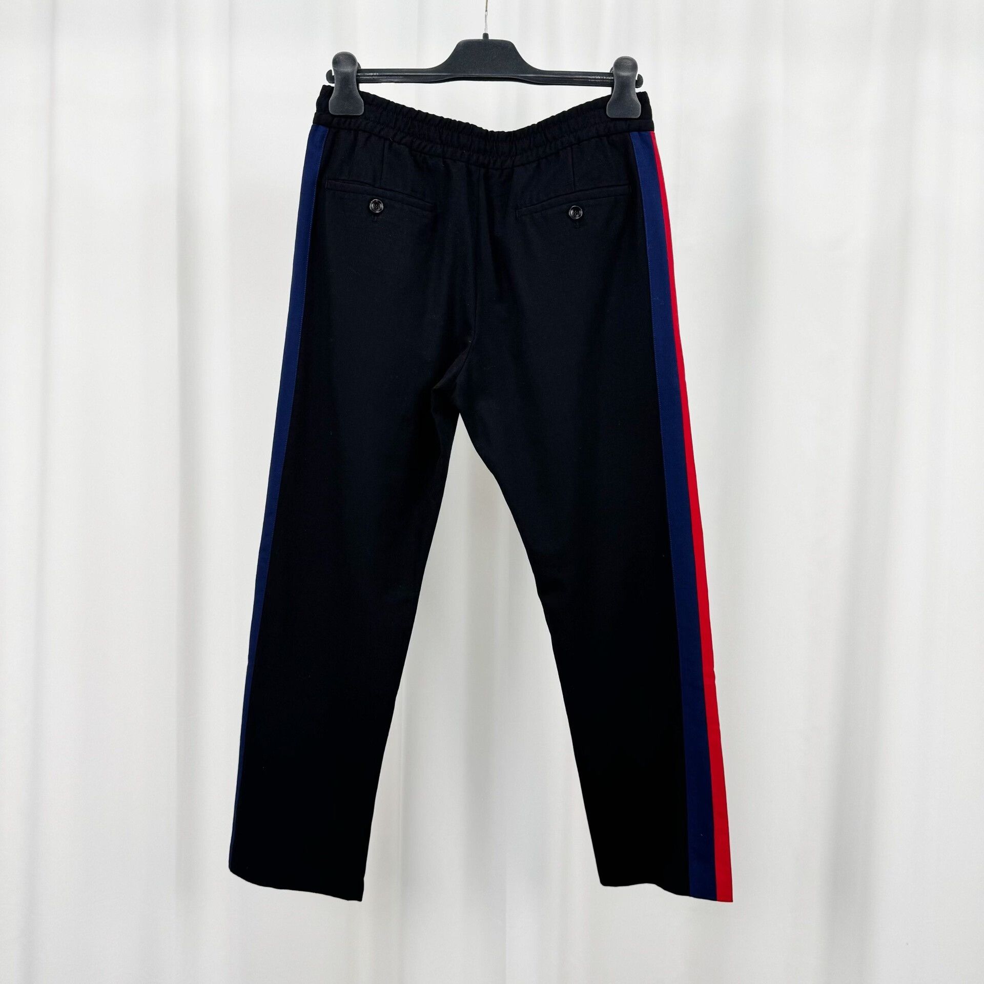 Gucci Gucci Web Stripe Wool Mohair Trousers Size 28 Size US 28 / EU 44 - 3 Thumbnail