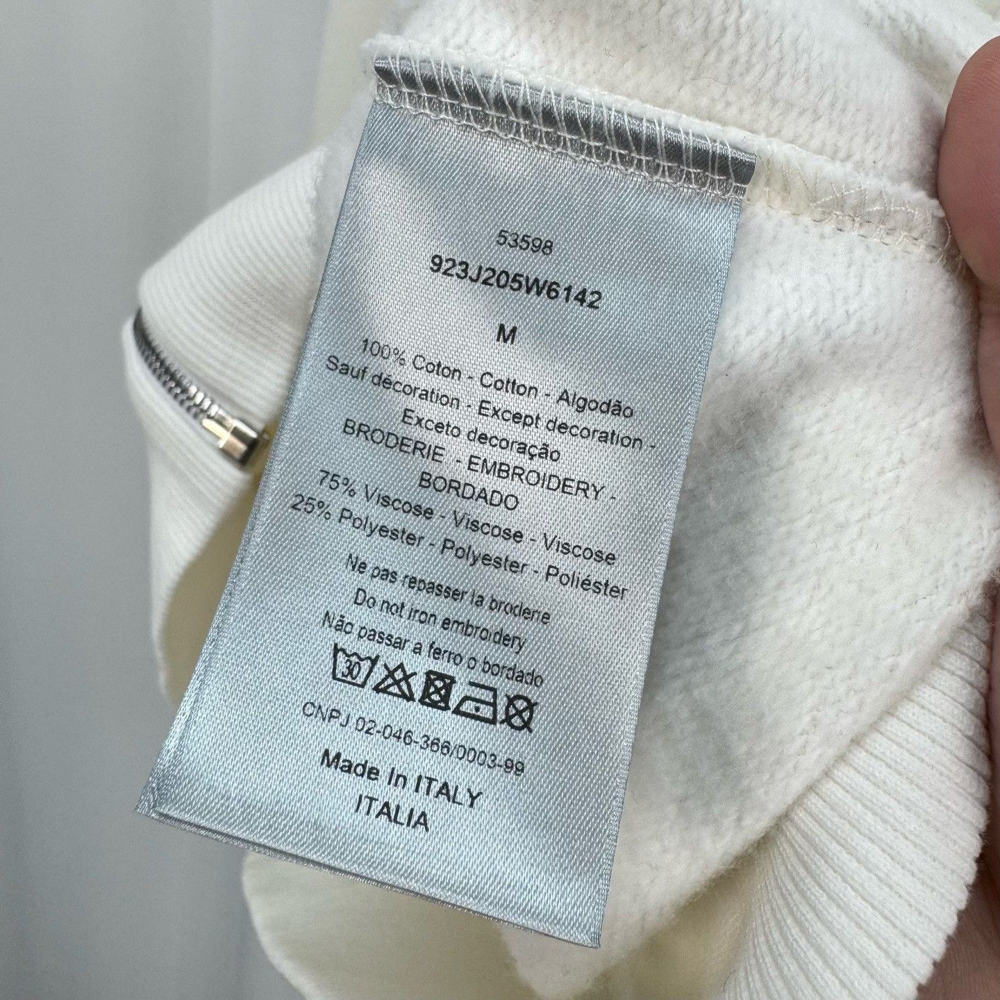 Dior Dior x Kaws Bee Embroidered Zip Hoodie M Size US M / EU 48-50 / 2 - 7 Thumbnail