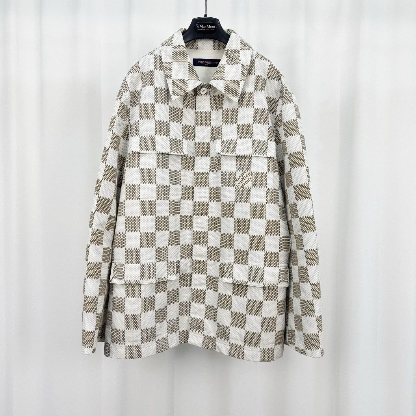Louis Vuitton Louis Vuitton Damier Pattern Light Jacket XL Size US XL / EU 56 / 4 - 2 Thumbnail