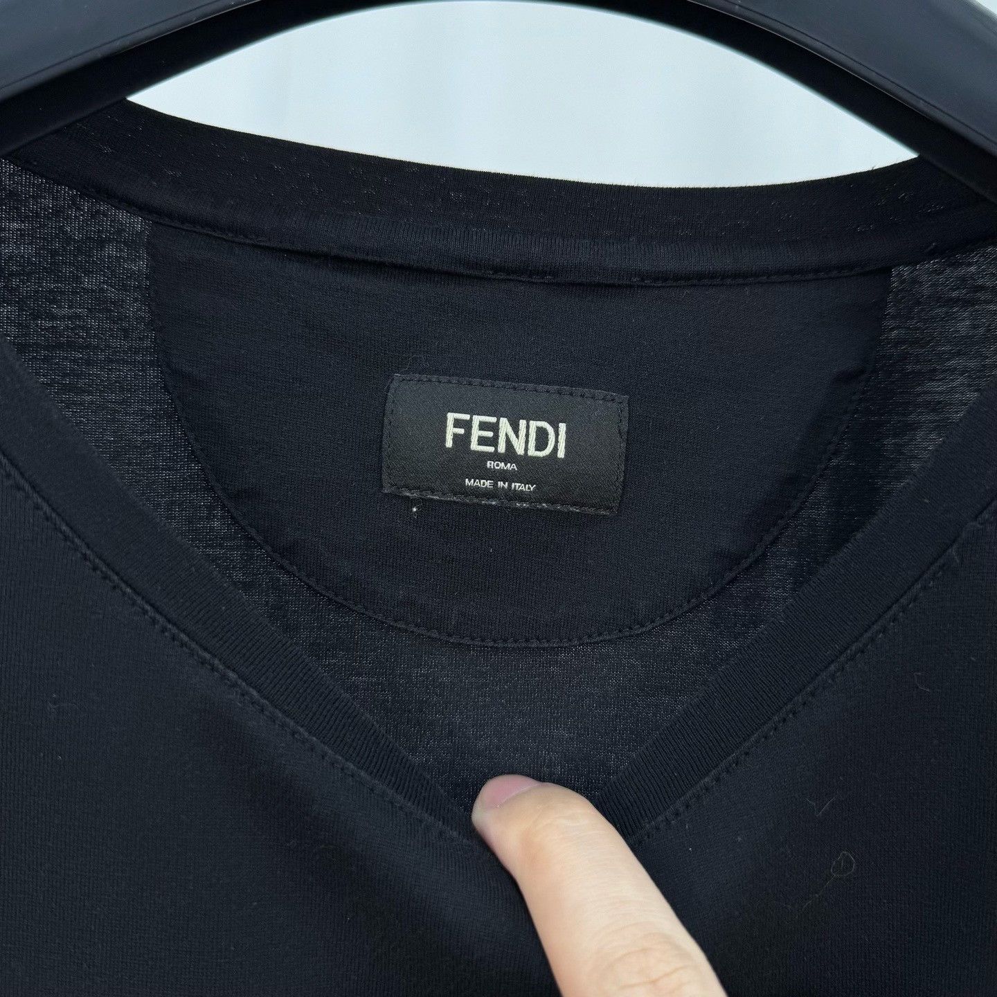 Fendi Fendi Rhinestone Lightbulb T-Shirt 50 Size US M / EU 48-50 / 2 - 6 Thumbnail