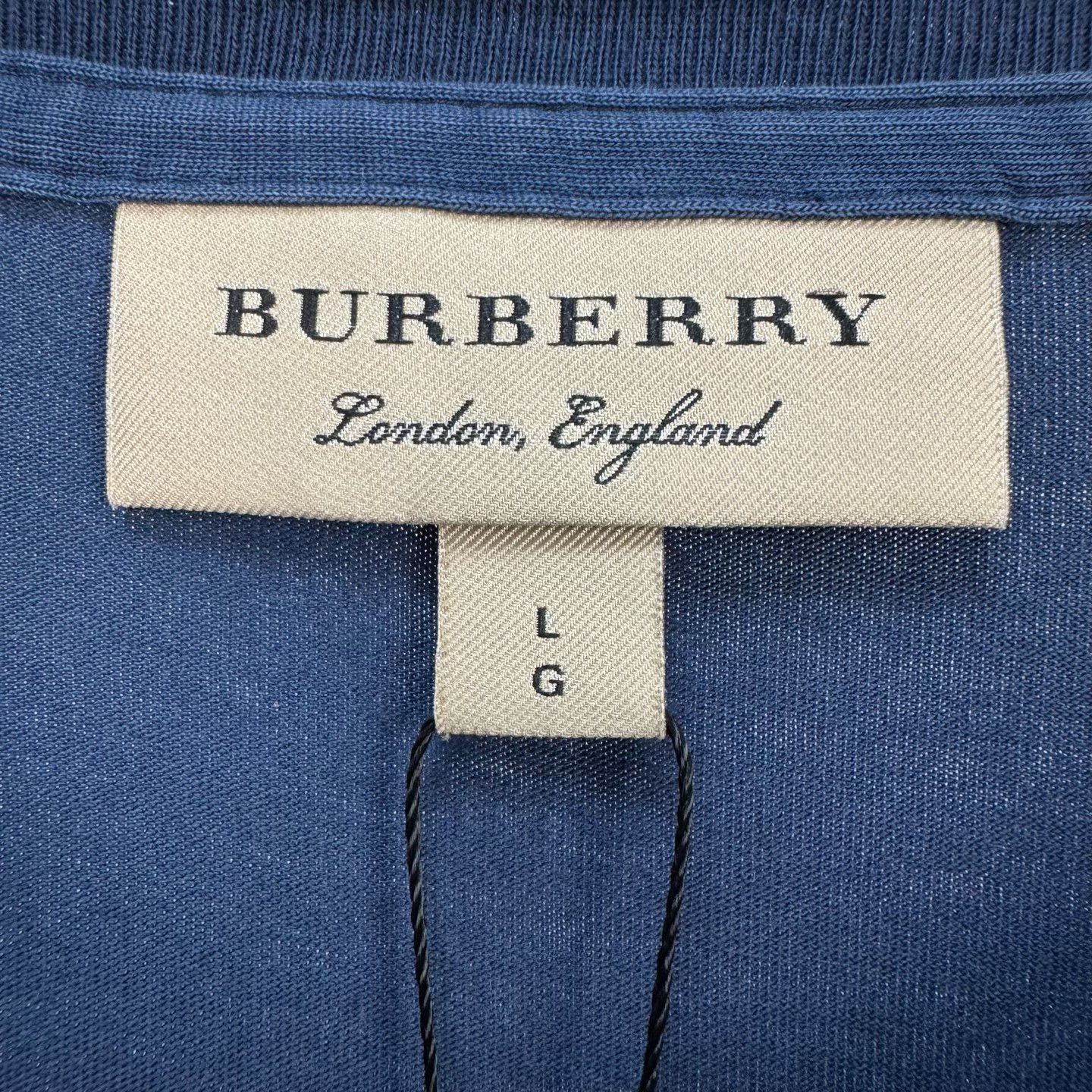 Burberry Burberry Embroidered Logo T-Shirt Size L Size US L / EU 52-54 / 3 - 6 Thumbnail