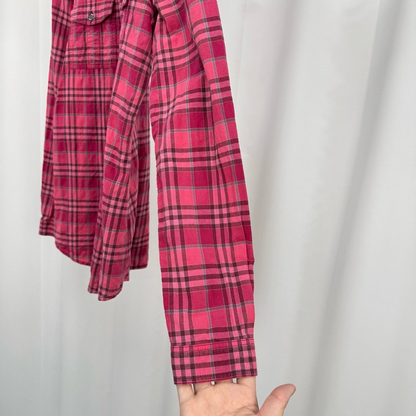 Burberry Burberry Brit Check Pattern Button Up Shirt XS Size US XS / EU 42 / 0 - 5 Thumbnail