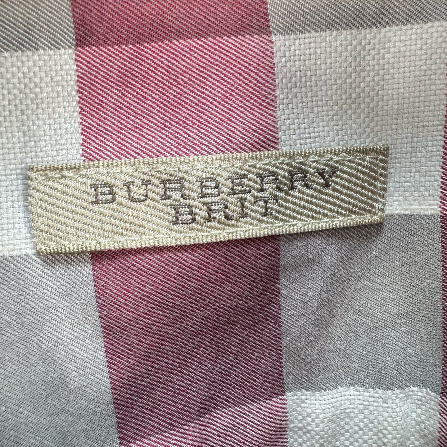 Burberry Burberry Checked Long Sleeve Shirt US M Size US M / EU 48-50 / 2 - 6 Thumbnail