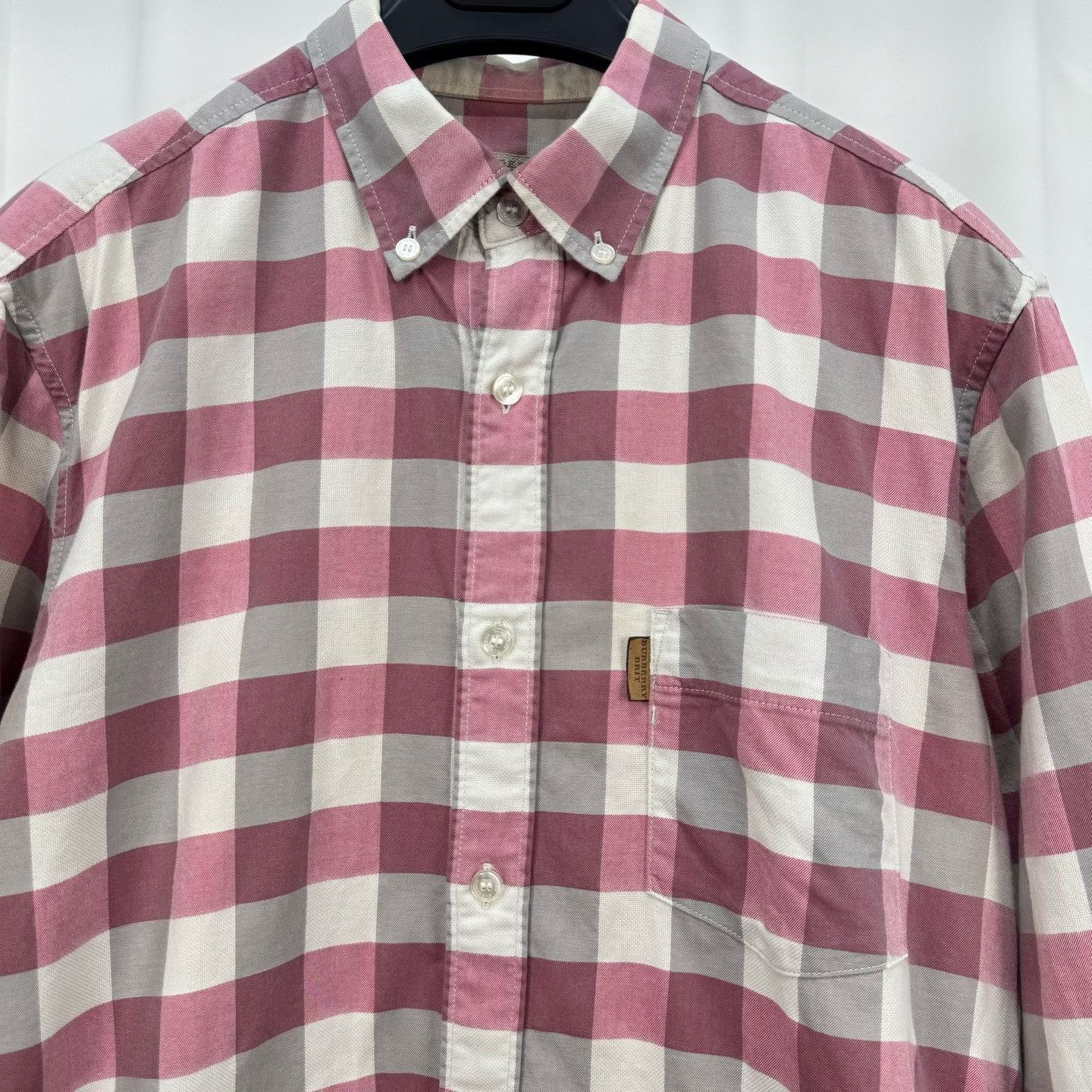 Burberry Burberry Checked Long Sleeve Shirt US M Size US M / EU 48-50 / 2 - 4 Thumbnail