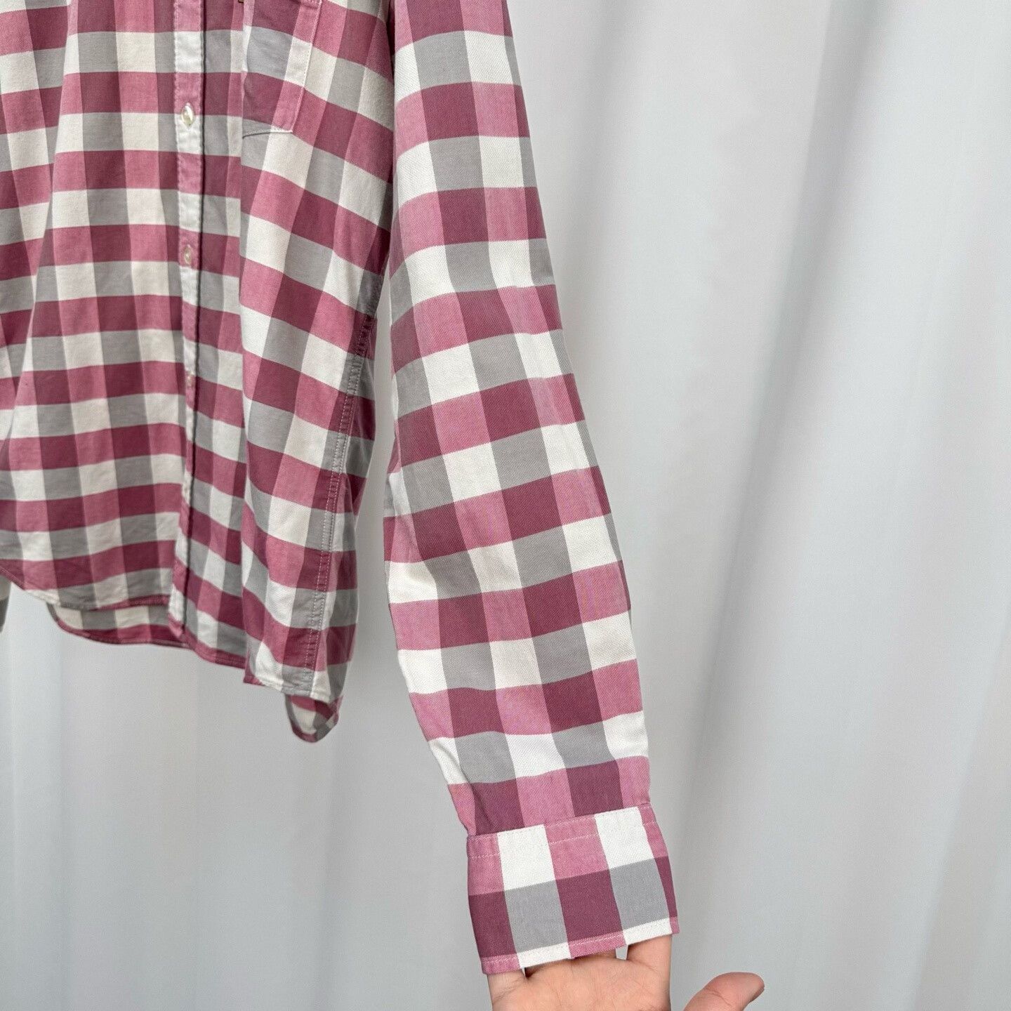 Burberry Burberry Checked Long Sleeve Shirt US M Size US M / EU 48-50 / 2 - 5 Thumbnail