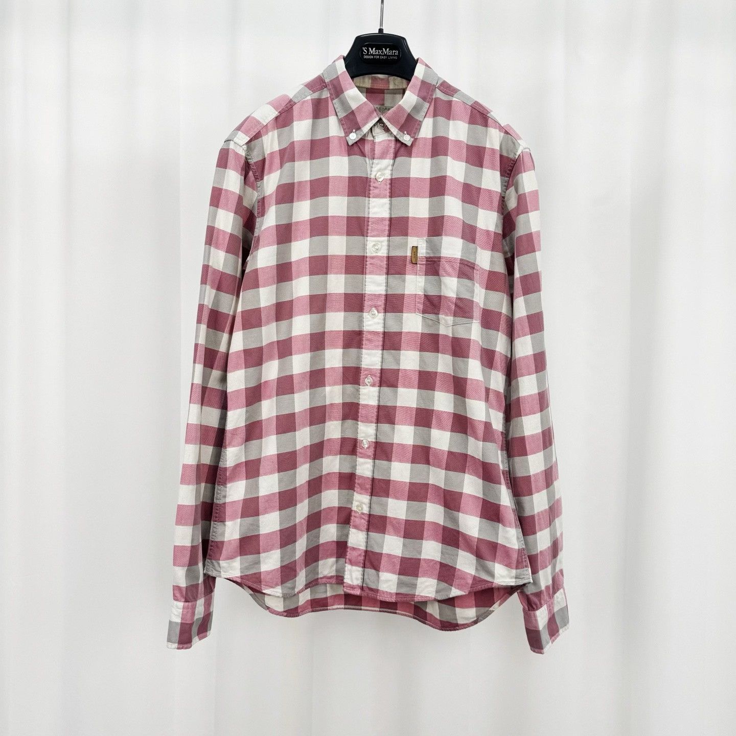 Burberry Burberry Checked Long Sleeve Shirt US M Size US M / EU 48-50 / 2 - 2 Thumbnail