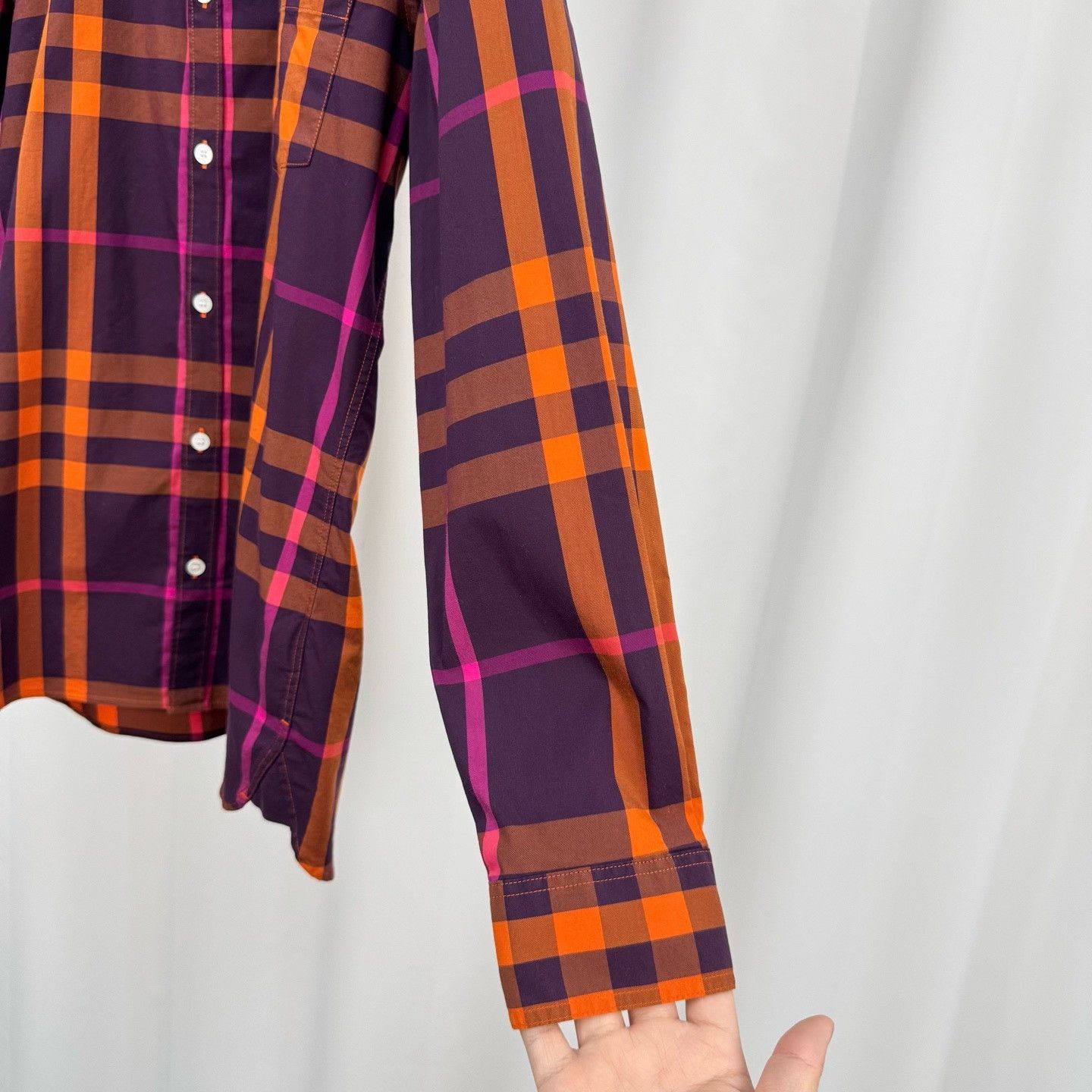 Burberry Burberry Check Long Sleeve Shirt M Size US M / EU 48-50 / 2 - 5 Thumbnail
