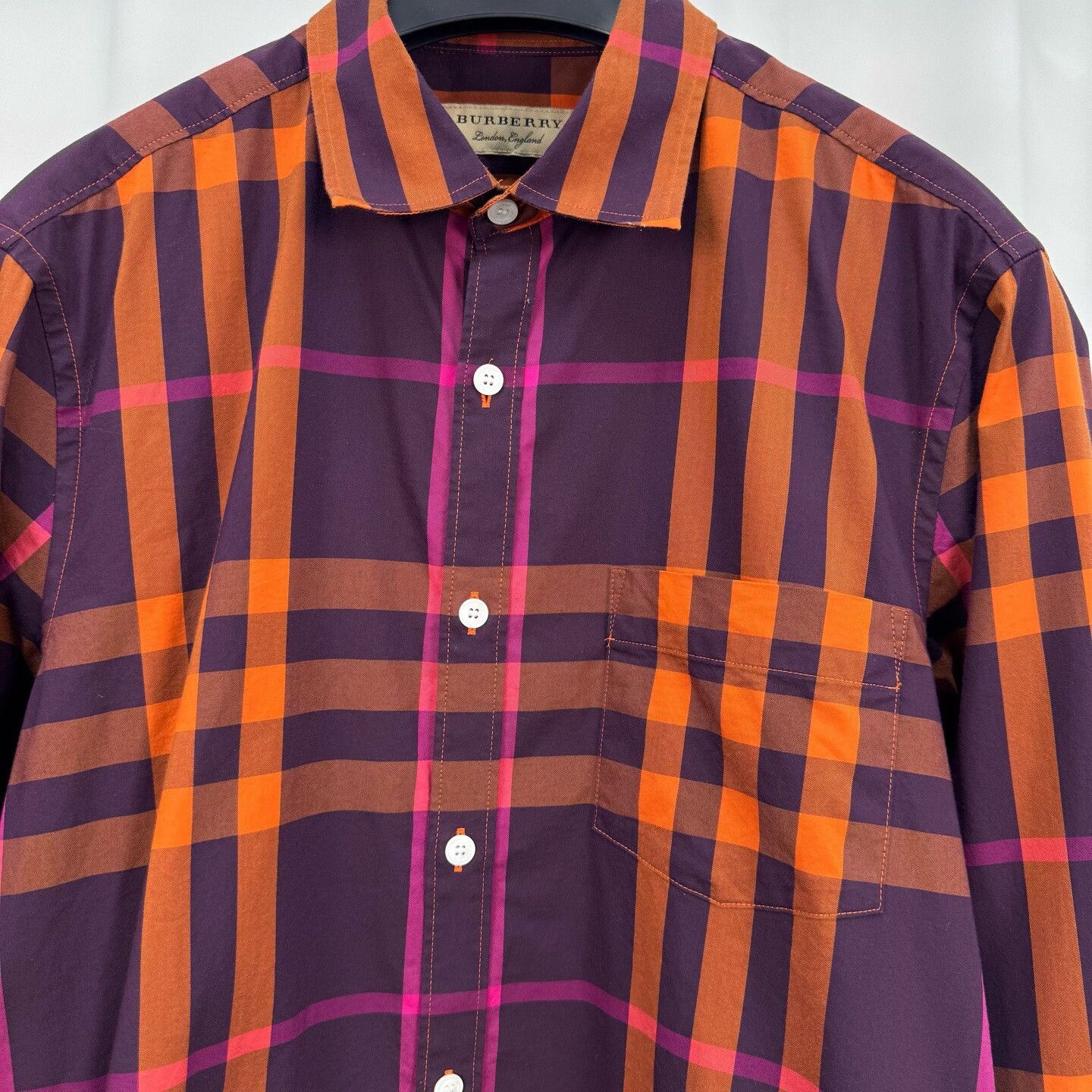 Burberry Burberry Check Long Sleeve Shirt M Size US M / EU 48-50 / 2 - 4 Thumbnail