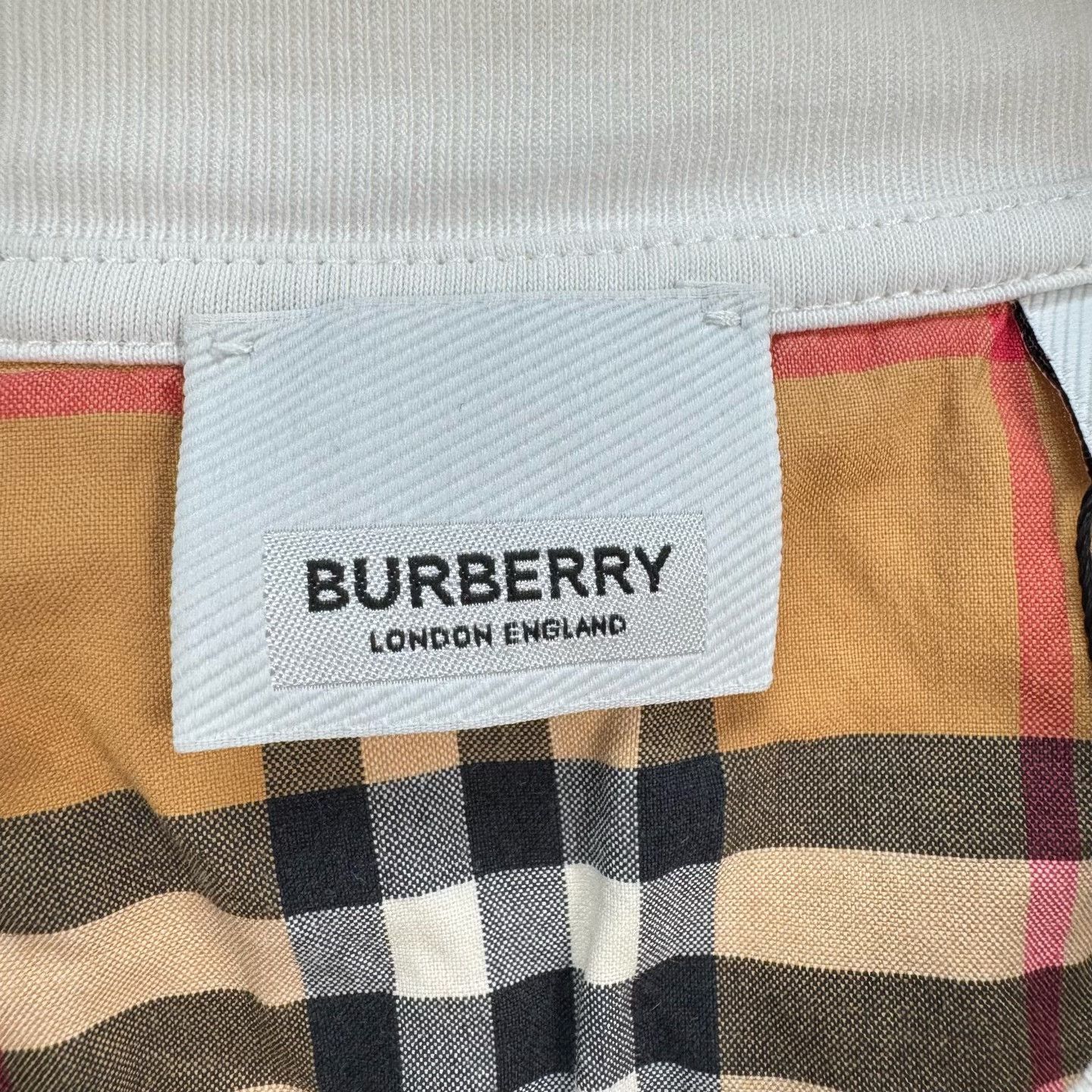 Burberry Burberry Check Sleeve T-Shirt XXS Size US XXS / EU 40 - 7 Thumbnail