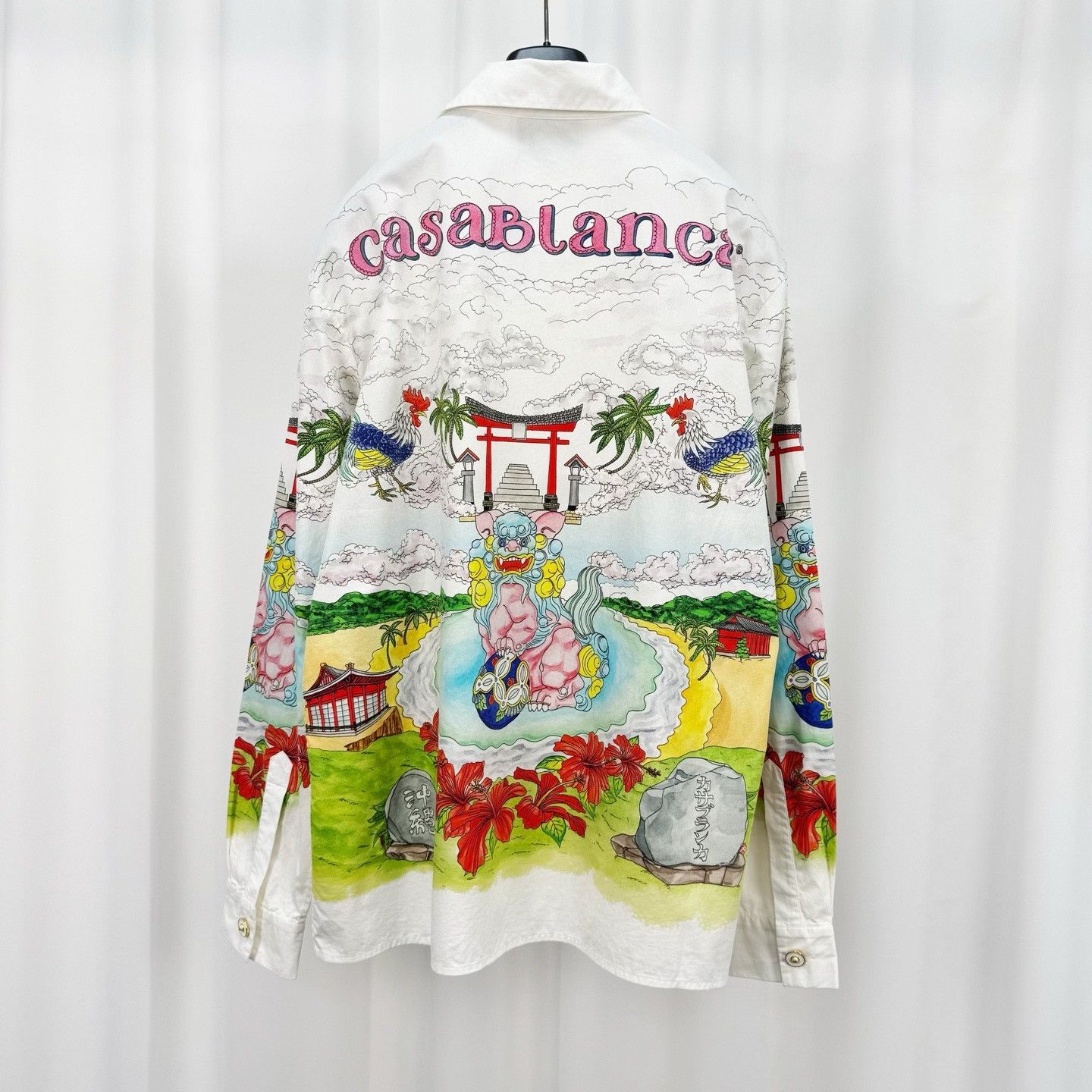 Casablanca Casablanca Geisha Graphic Printed Shirt M Size US M / EU 48-50 / 2 - 3 Thumbnail